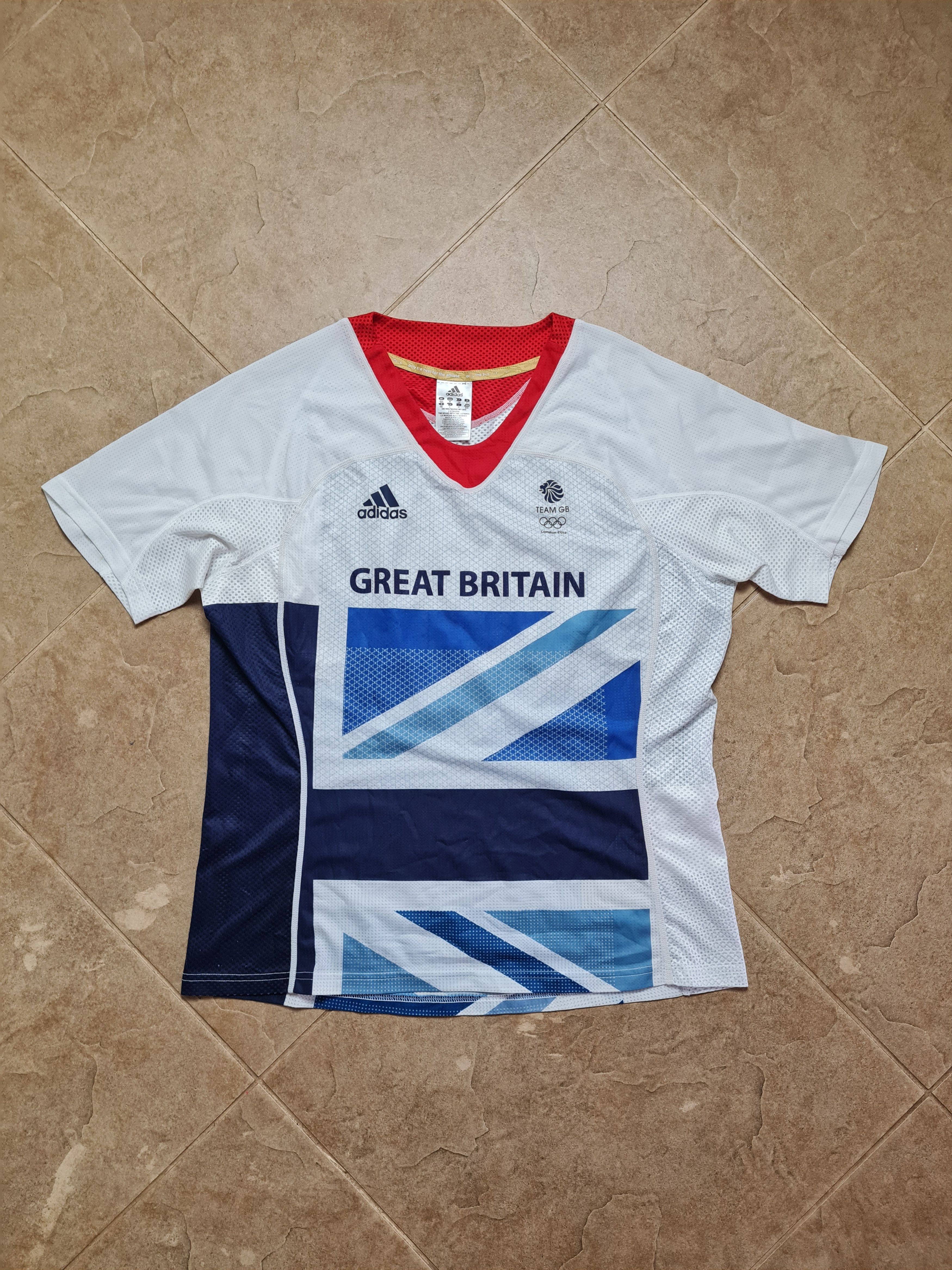 Adidas Adidas Great Britain 2012 Olympic Shirt Team GB Size US M / EU 48-50 / 2 - 4 Thumbnail