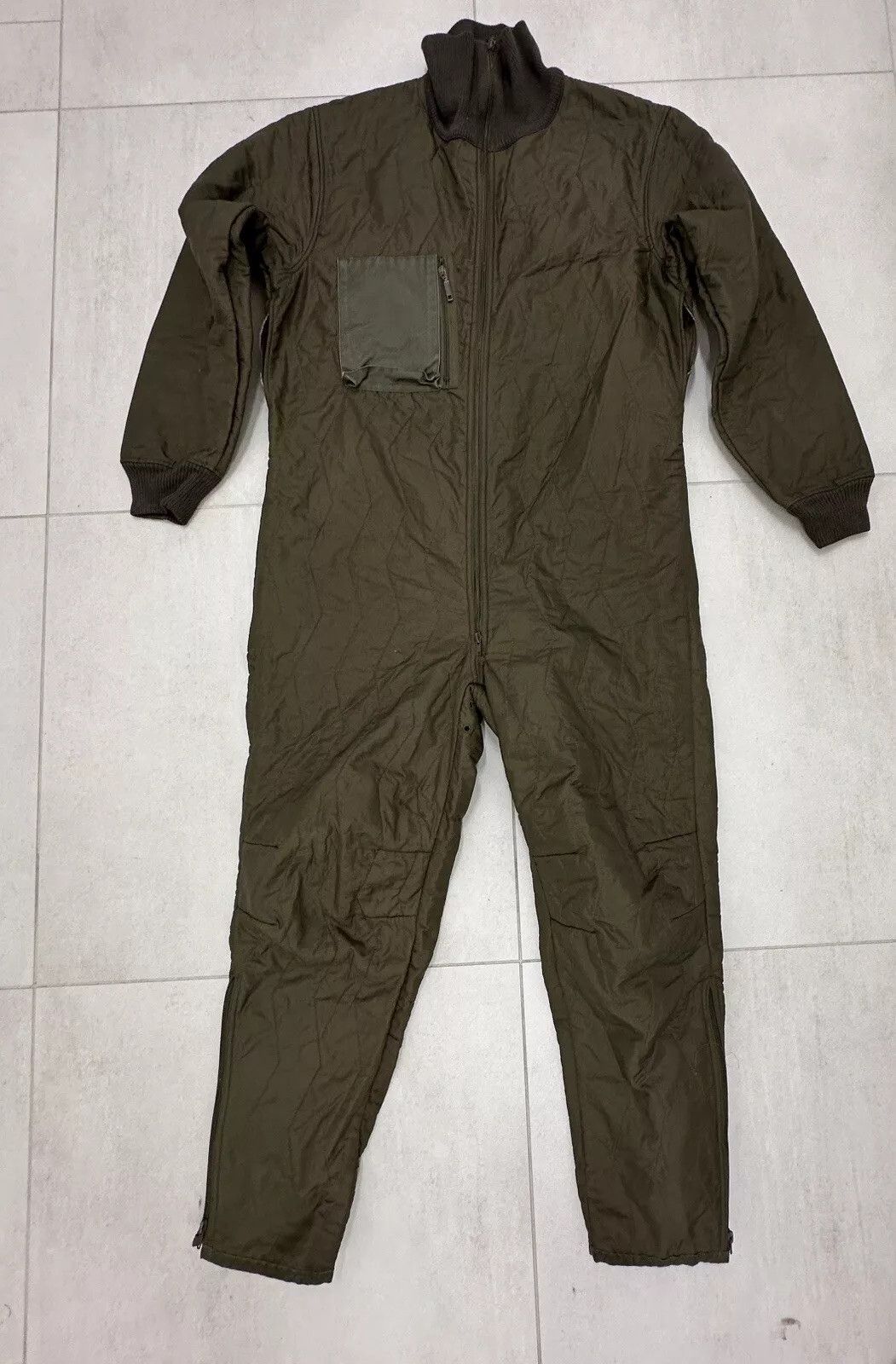 Vintage Vintage 1995 Jumpsuit Onepiece Germany Army Overall liner Size US XL / EU 56 / 4 - 1 Thumbnail