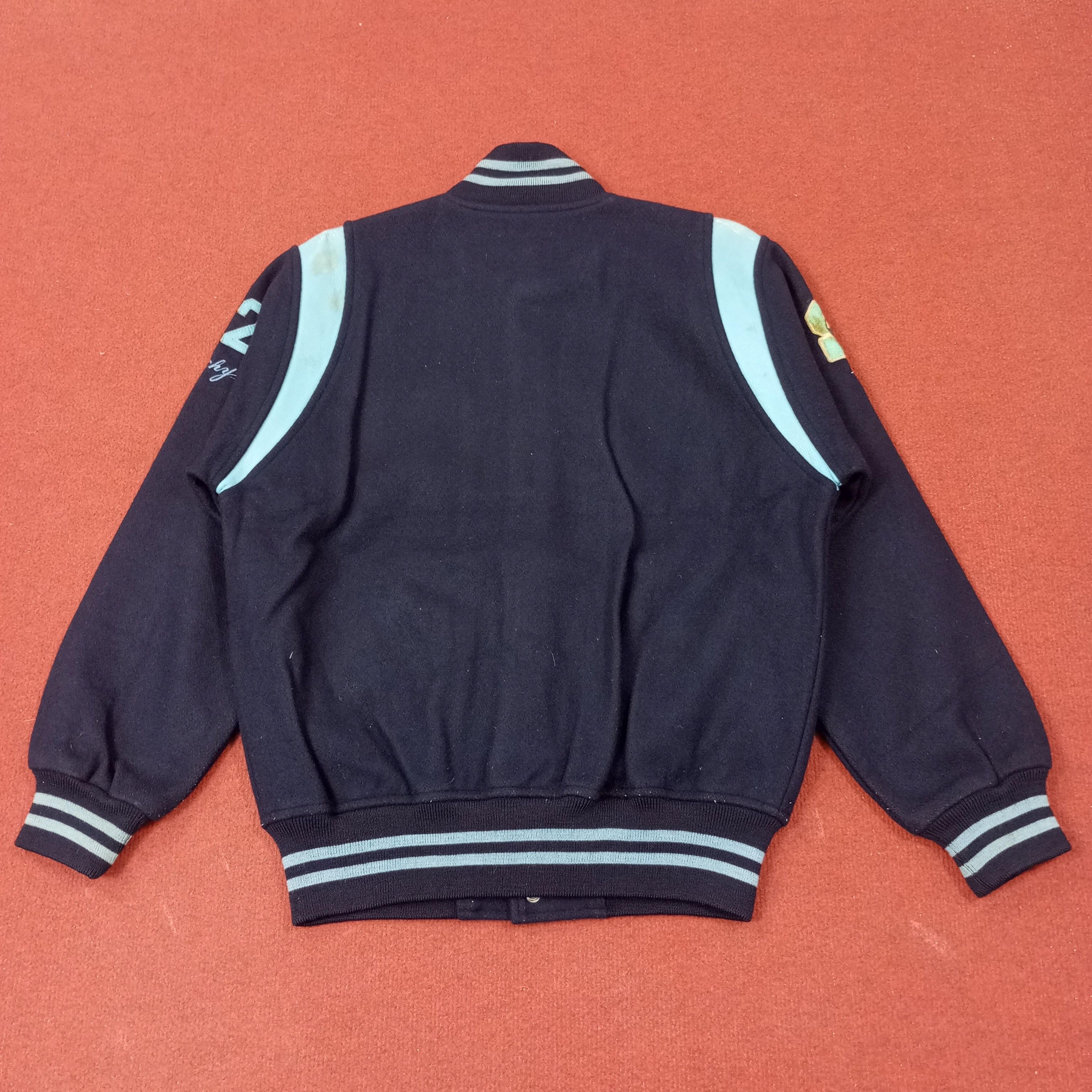 Vintage Eightys Basketball Team Sports Varsity Jacket c224n18 Size US M / EU 48-50 / 2 - 4 Thumbnail