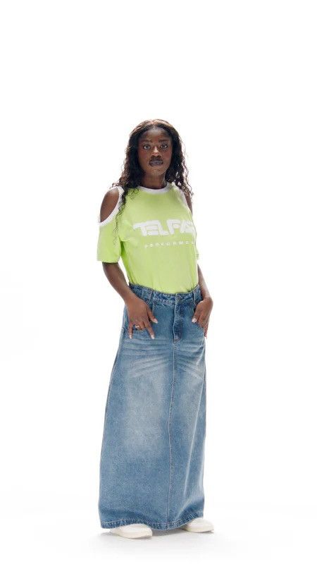 Telfar TRIPLE T LIME TELFAR SHIRT Size XS / US 0-2 / IT 36-38 - 2 Thumbnail