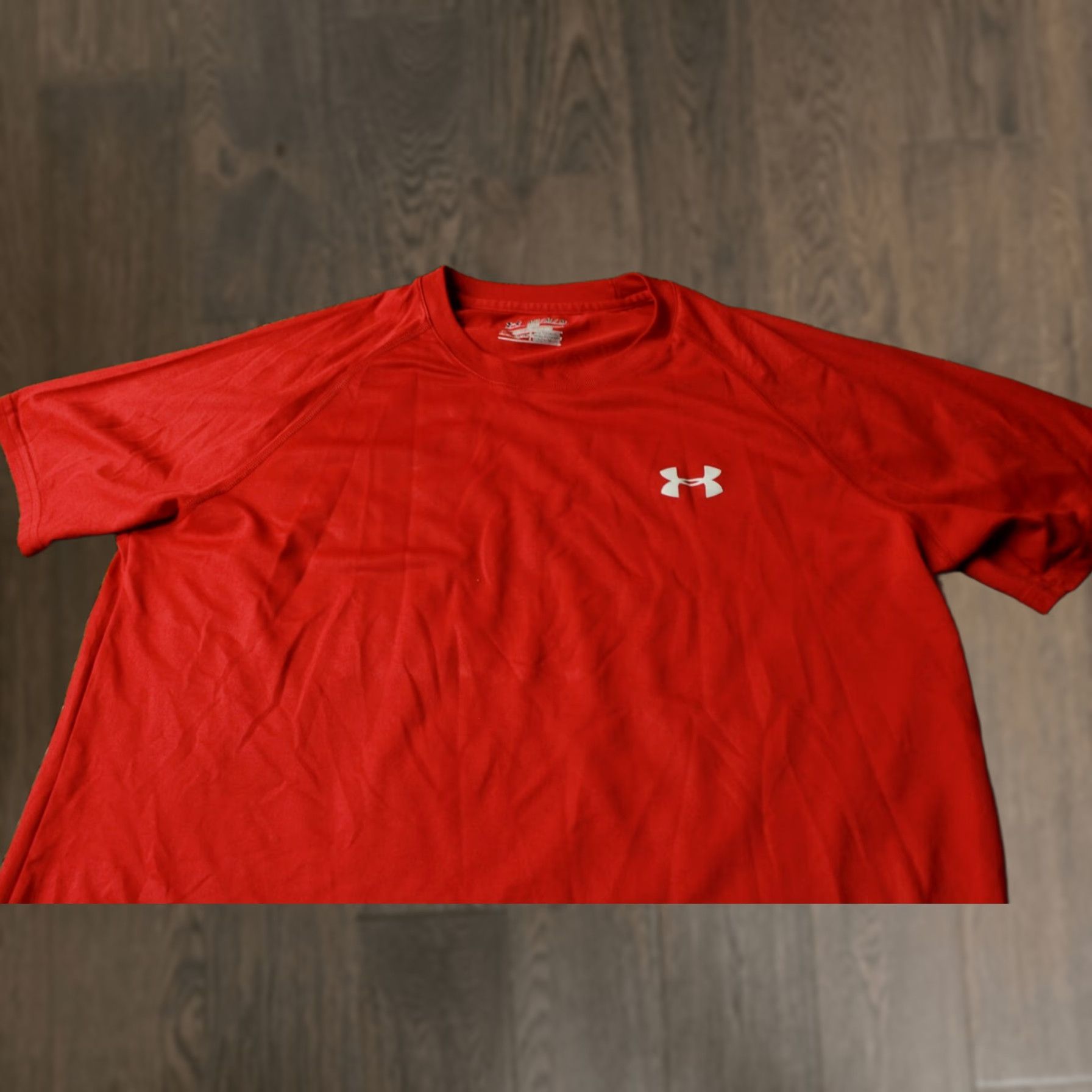 Under Armour Under Armour Mens Training Compression HeatGear Shirt Jersey M Red Jersey Shirt Mens Size US M / EU 48-50 / 2 - 1 Thumbnail