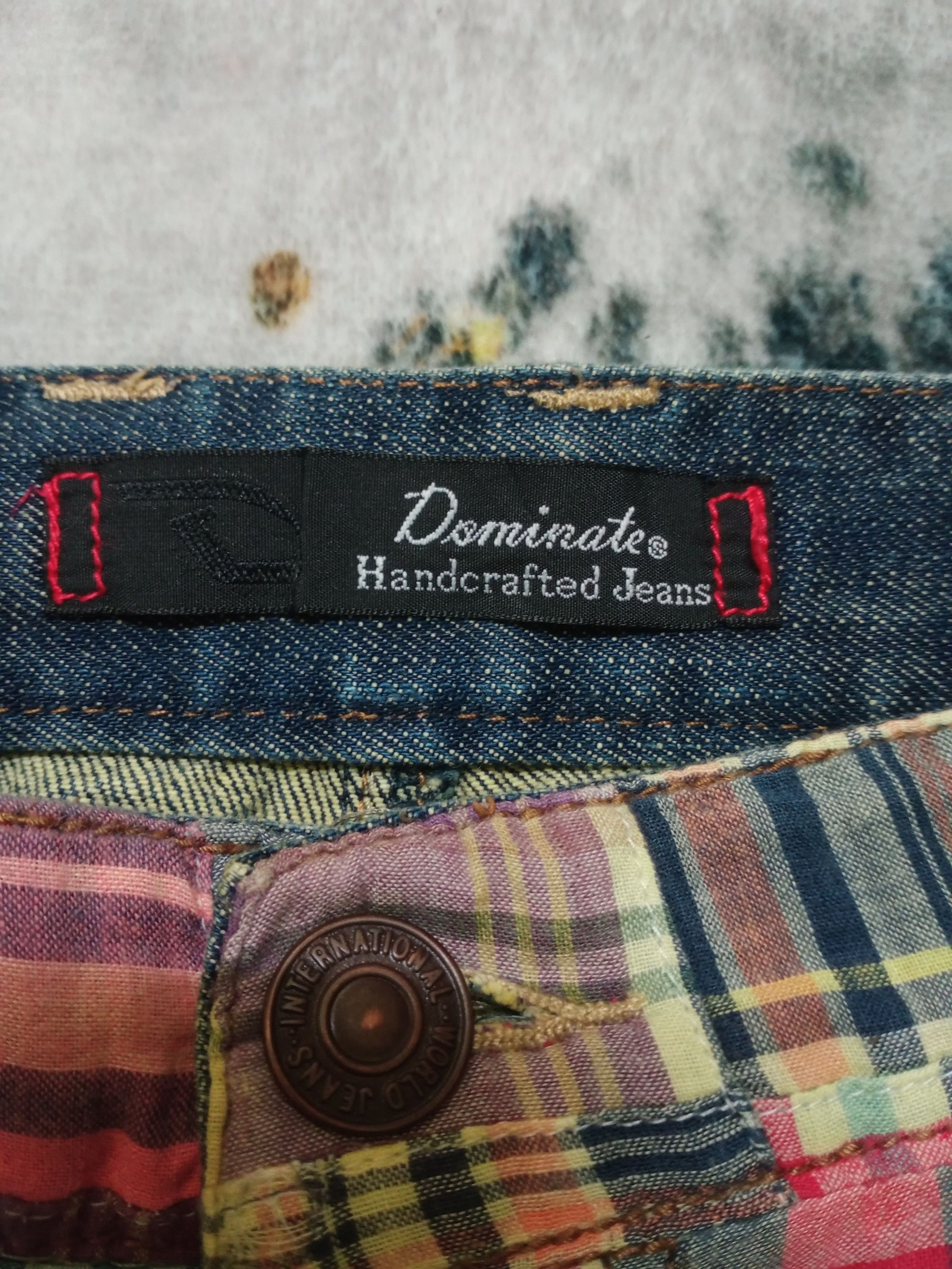 Hysteric Glamour Dominate Handcrafted Jeans Must Double Waist Denim Pants Size US 30 / EU 46 - 9 Thumbnail