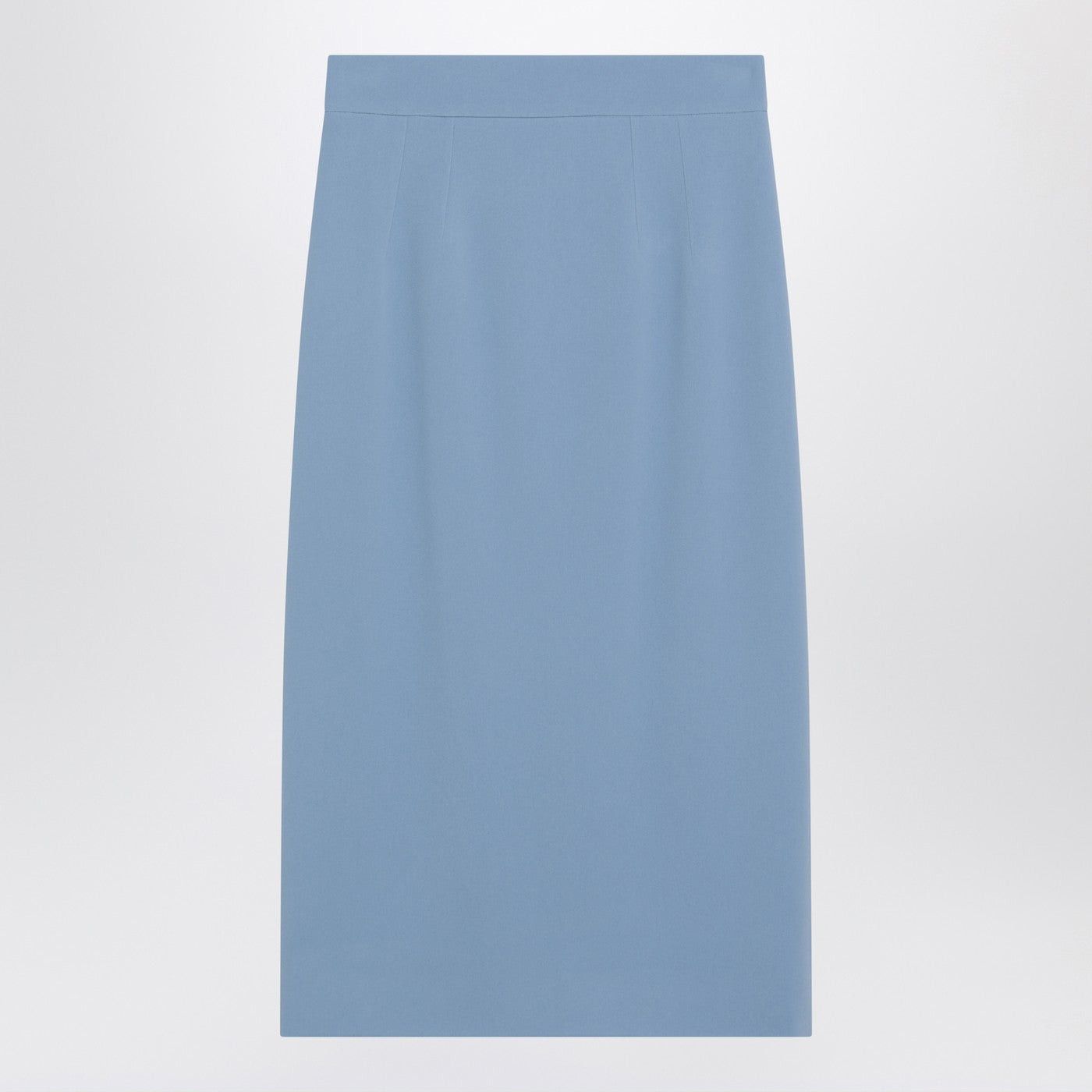 Dolce & Gabbana Dolce&Gabbana Light Blue Stretch Cady Skirt Size 27" / US 4 / IT 40 - 1 Thumbnail