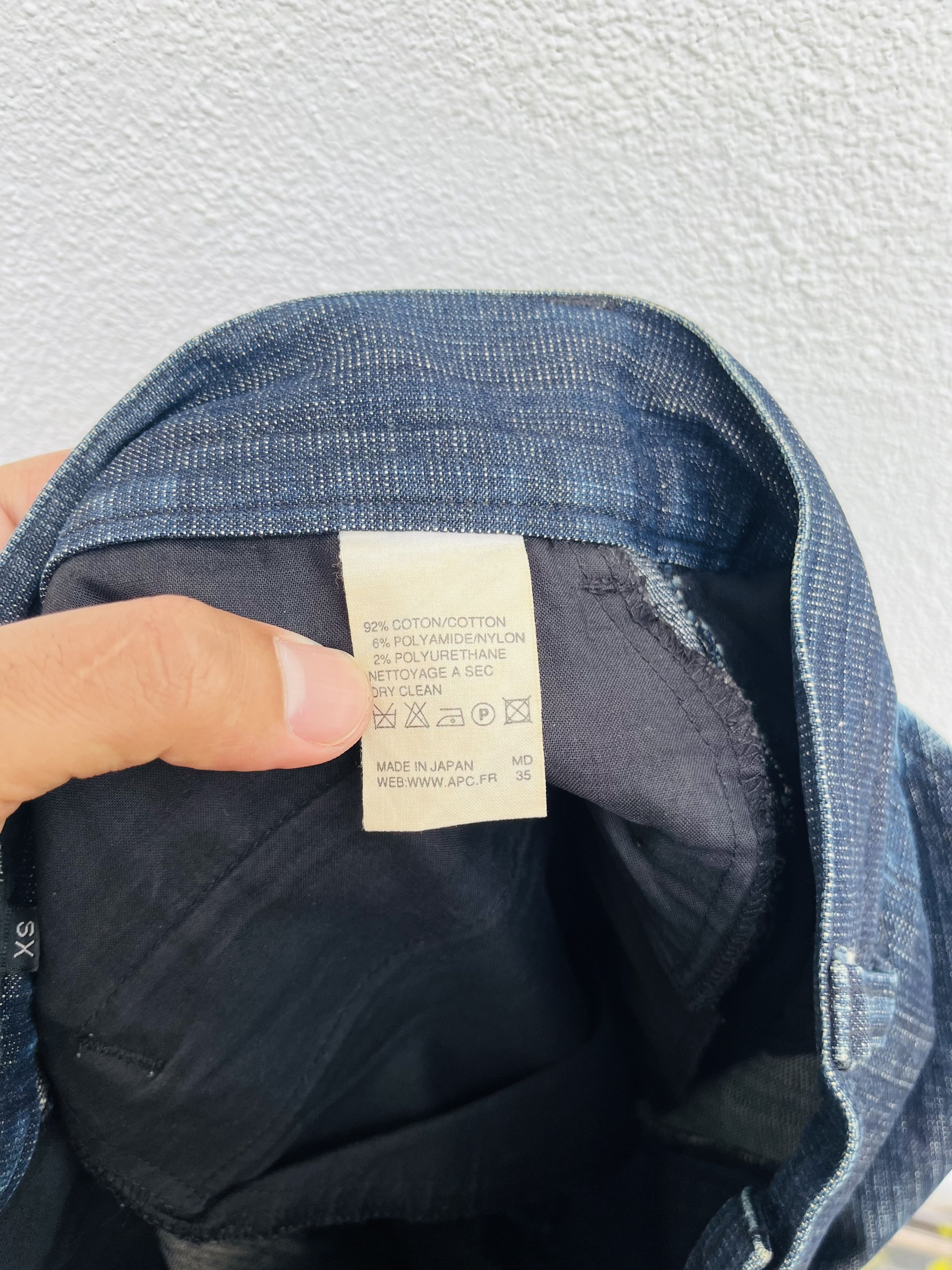 A.P.C. × Japanese Brand Vintage A.P.C Japanese Designer Fashion Style Size US 30 / EU 46 - 13 Thumbnail