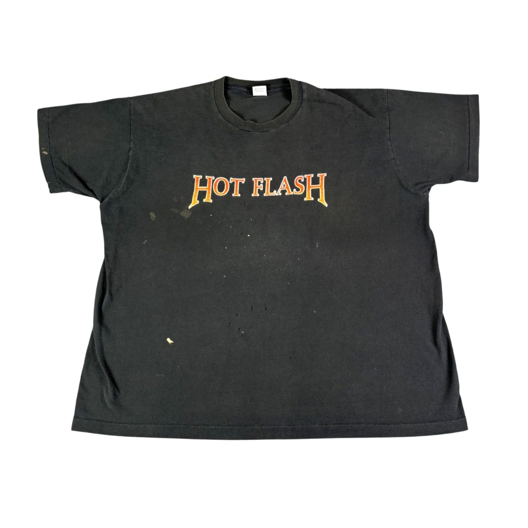 Fruit Of The Loom VINTAGE Nike Shirt 3XL Black Band Graphic Print Short Sleeve Crew Neck Men Mens Size XXL / US 16-18 / IT 52-54 - 2 Thumbnail