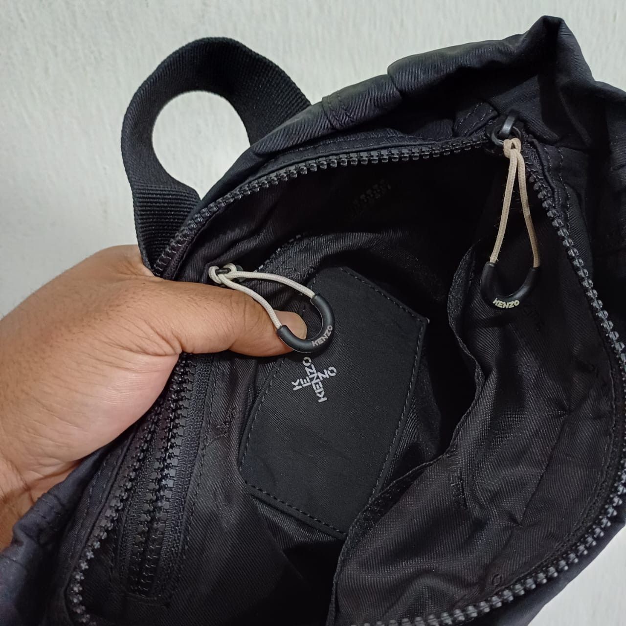 Kenzo Kenzo Cross Logo Nylon Tote Bag Size ONE SIZE - 8 Thumbnail