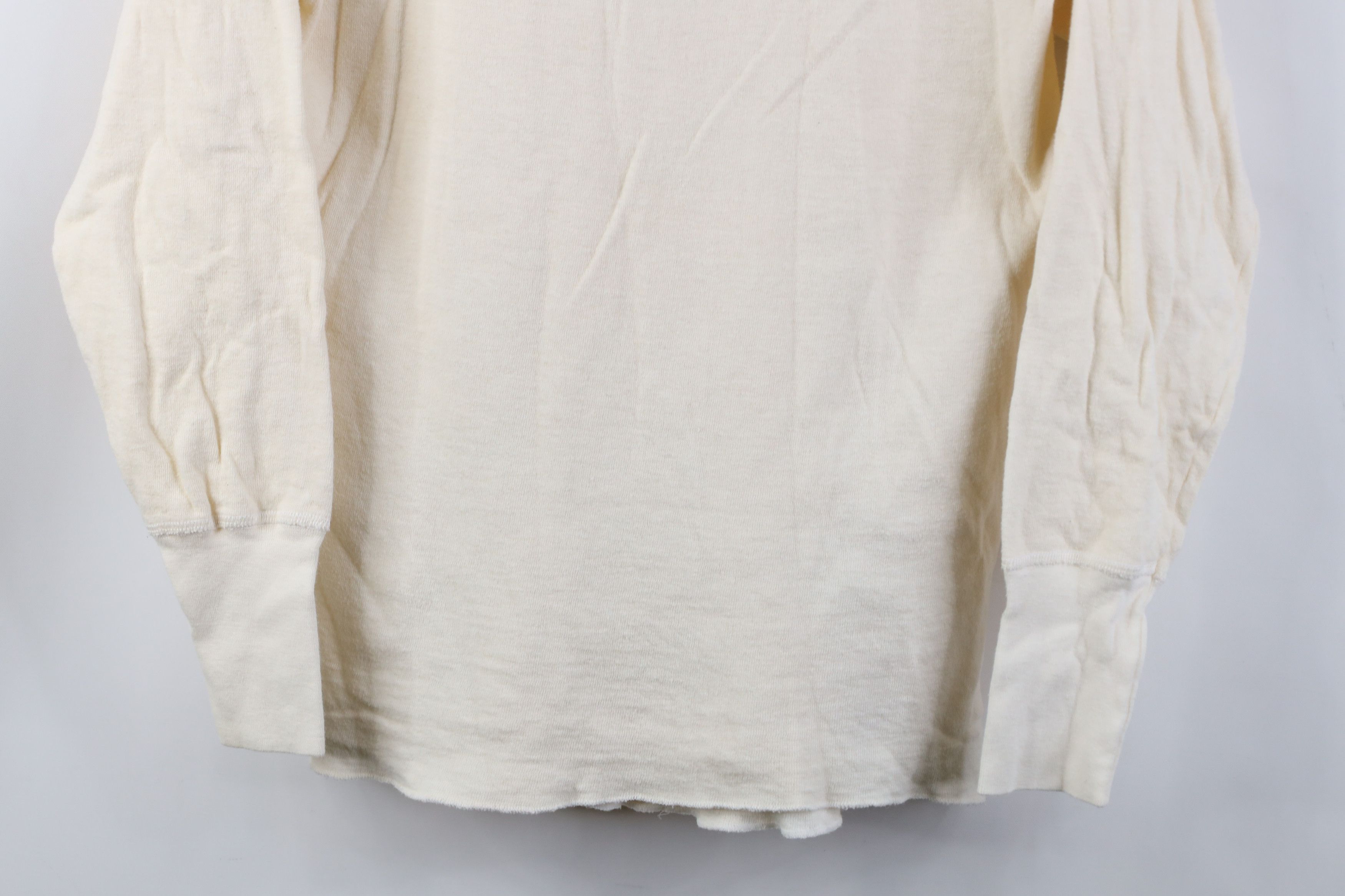 Vintage Vintage 70s Double Wall Thermal Knit Wool Blend T-Shirt USA Size US M / EU 48-50 / 2 - 3 Thumbnail