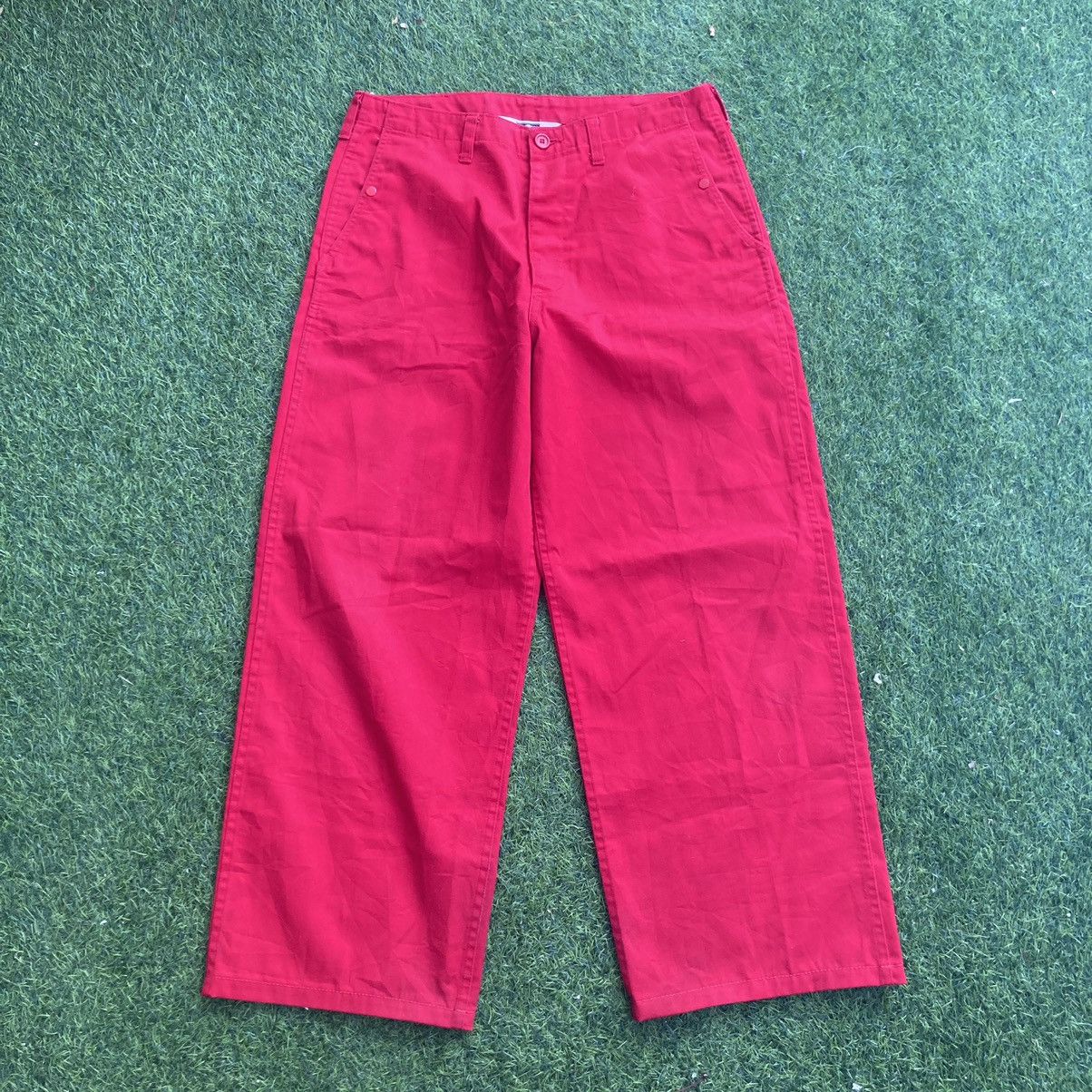 image of Vintage Ben Davis Pants in Red, Men's (Size 33)