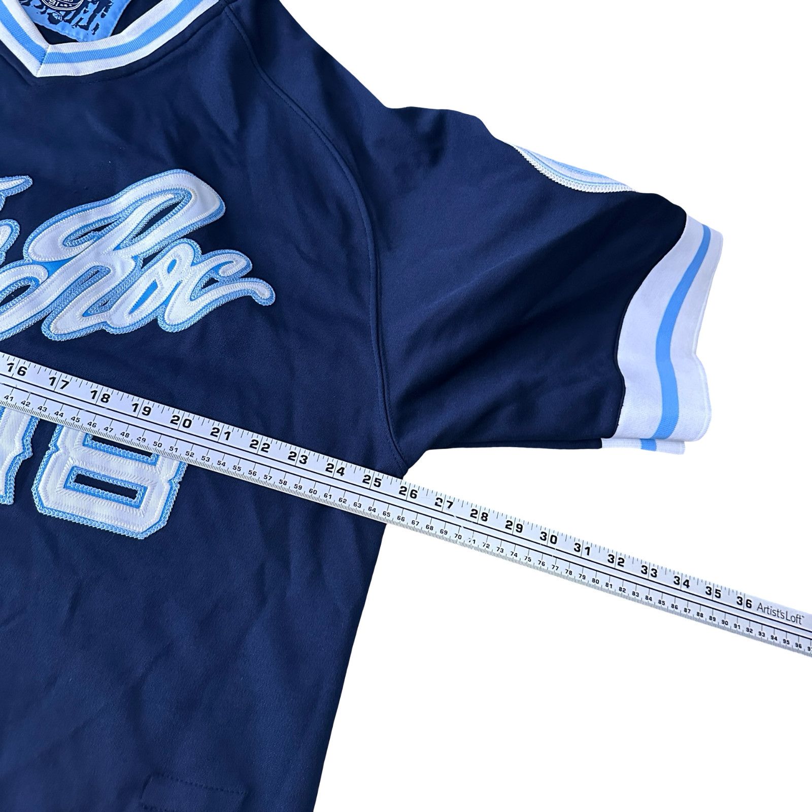 Other Pass The Roc Official Basketball Jersey Men XL Navy Blue Size US XL / EU 56 / 4 - 9 Thumbnail