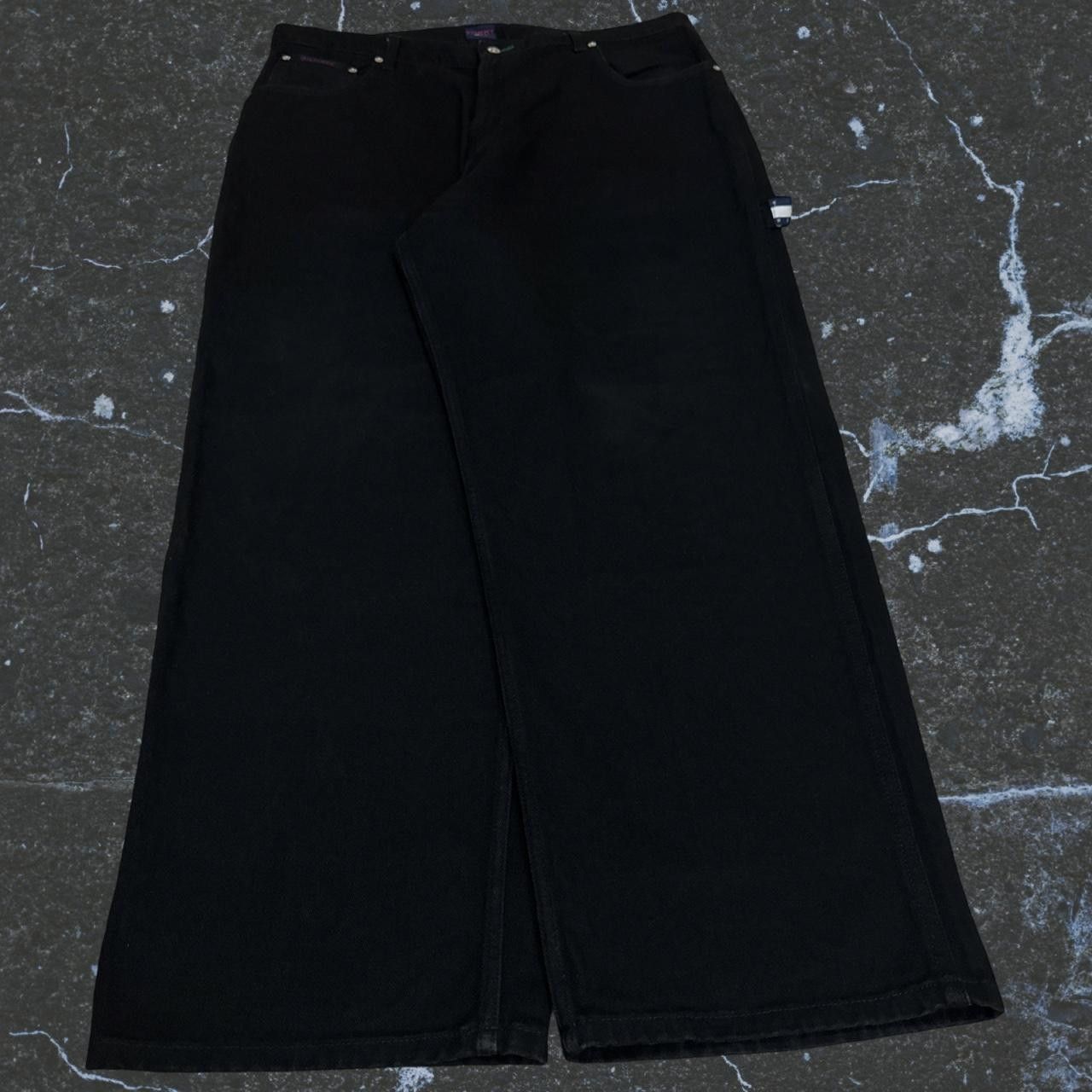 Tommy Hilfiger Tommy Hilfiger black baggy carpenter jeans Size US 40 / EU 56 - 4 Thumbnail