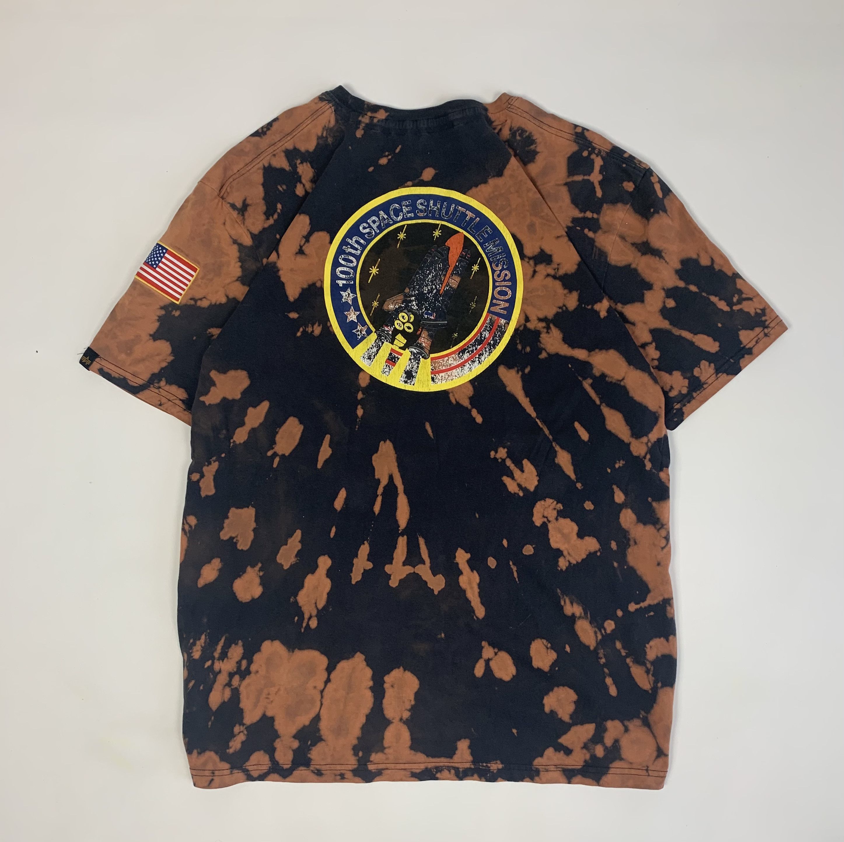 Alpha Industries × Designer CRAZY Alpha Industries NASA Custom Tie Dye Tee 1/1 Size US L / EU 52-54 / 3 - 2 Thumbnail