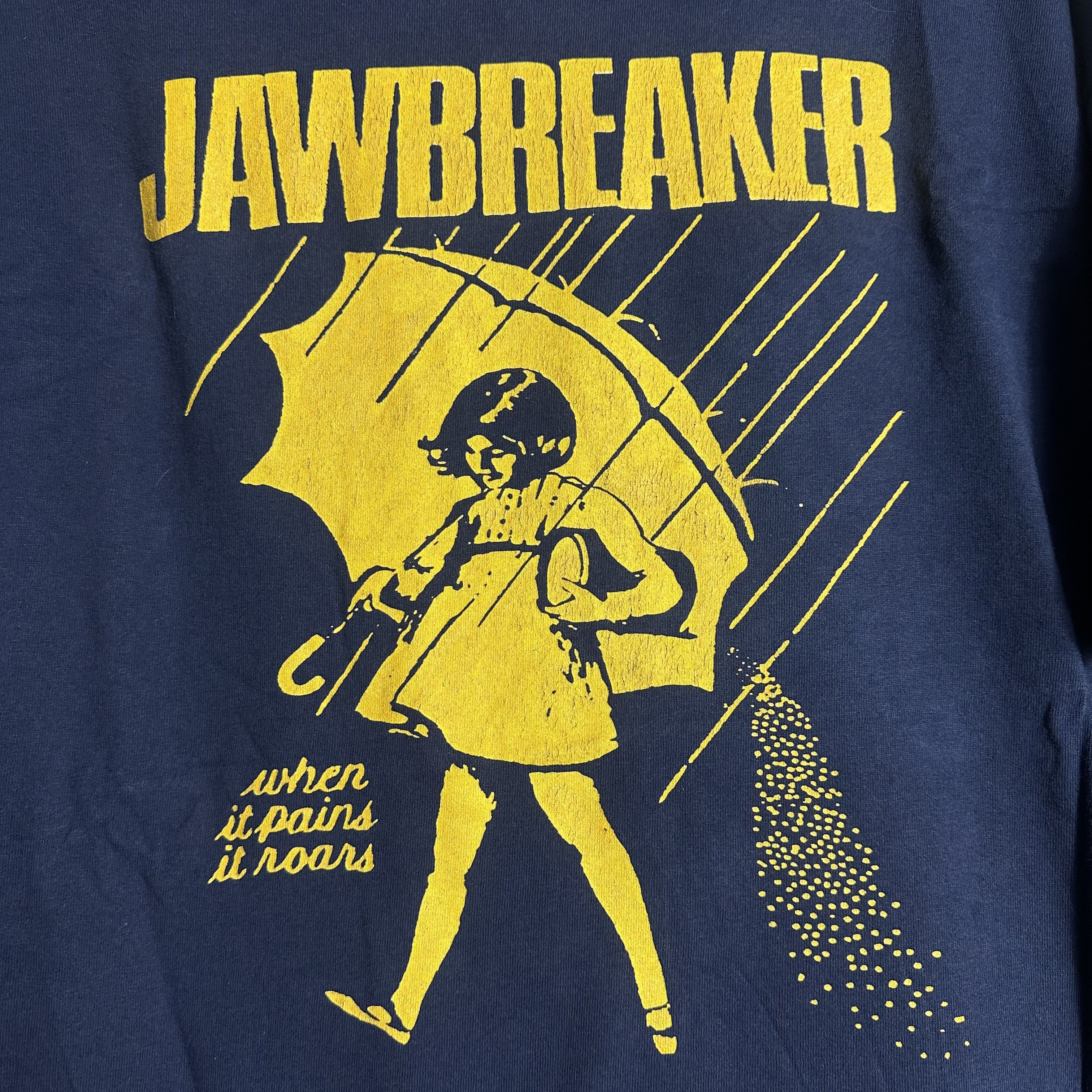 Band Tees 🔥RARE🔥Vintage Jawbreaker When It Pains It Roars T-shirt Size US XXL / EU 58 / 5 - 3 Thumbnail