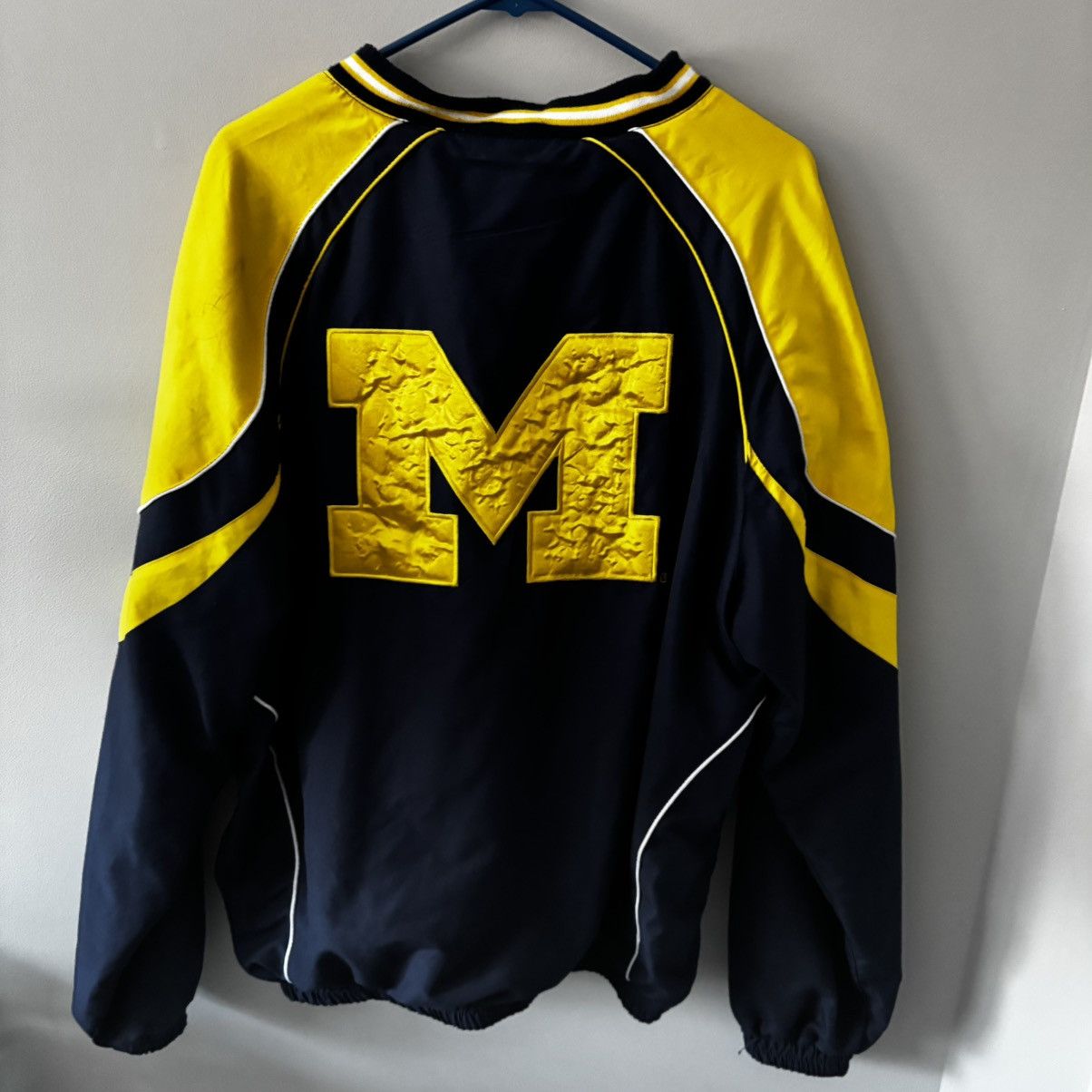 Logo 7 Vintage 58 Sports Michigan University Double Sided Jacket Size US L / EU 52-54 / 3 - 3 Thumbnail