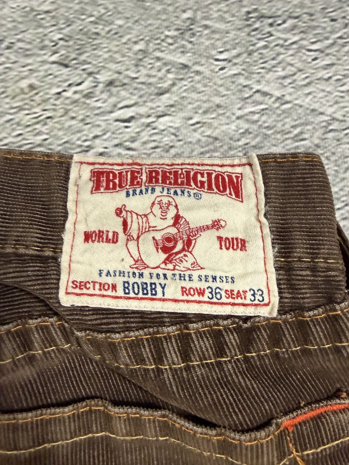 True Religion True Religion jeans vintage cords corduroy pants Bobby baggy Size US 36 / EU 52 - 3 Thumbnail