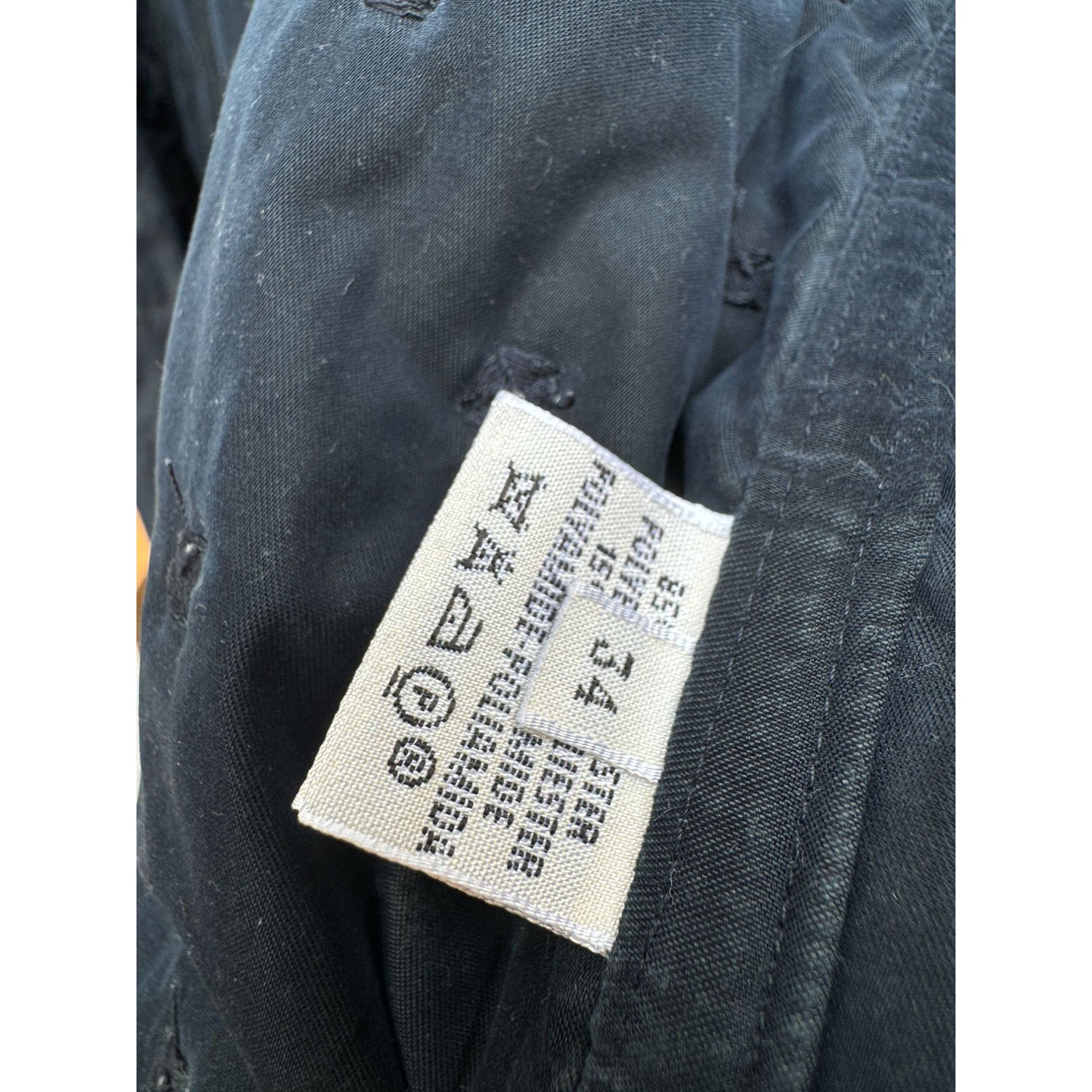 Hermes Hermes by Martin Margiela Navy Quilted Jacket Size 34 / XS Size XS / US 0-2 / IT 36-38 - 8 Thumbnail
