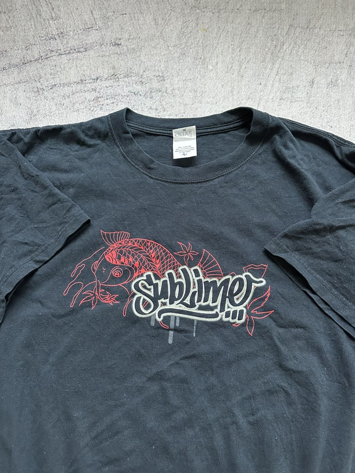 Band Tees × Vintage Vintage Sublime Bad Fish Promo Album y2k Band Tees Size US L / EU 52-54 / 3 - 4 Thumbnail