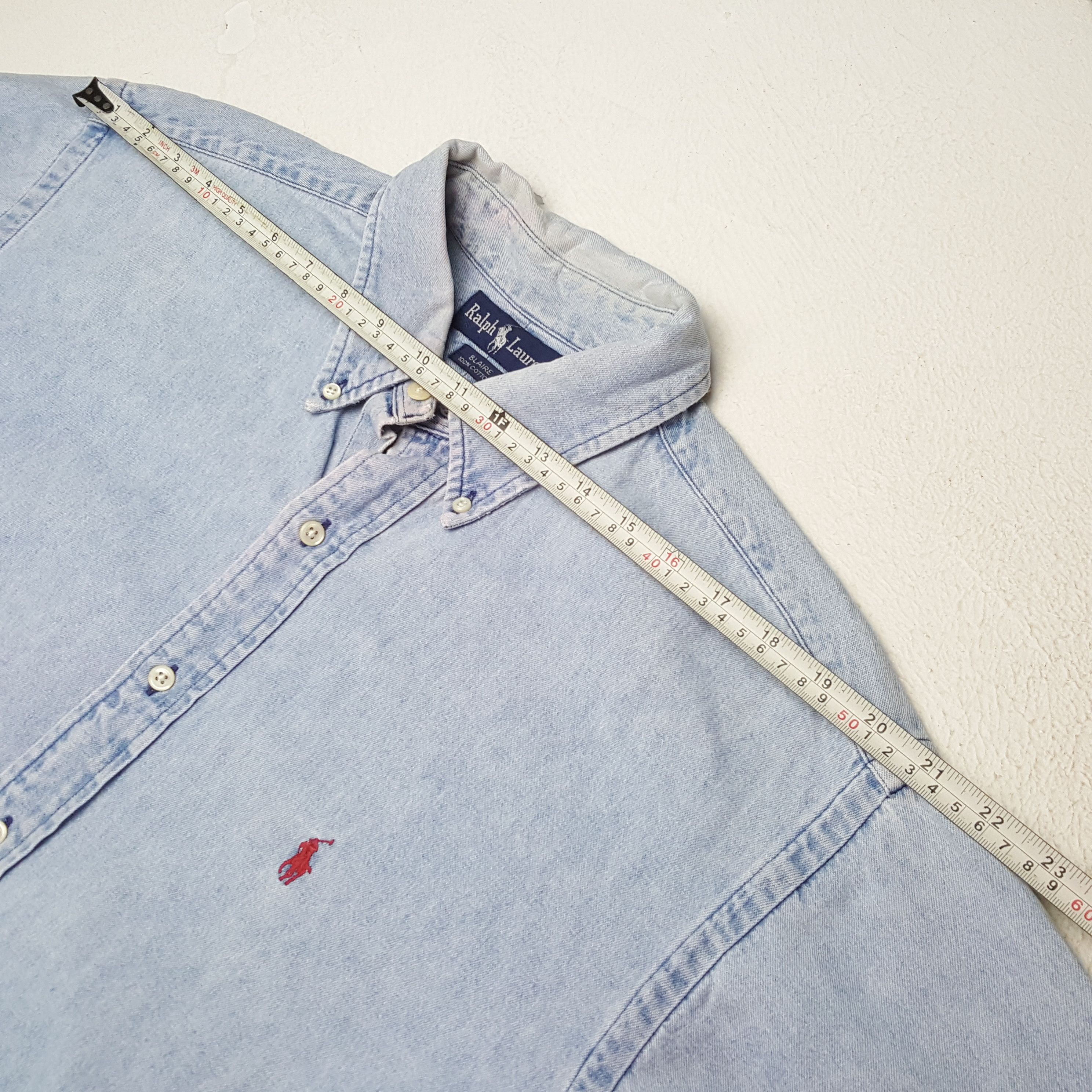 Ralph Lauren × Vintage RALPH LAUREN Fashion Brand Small Logo Design Shirt Size US XL / EU 56 / 4 - 4 Thumbnail