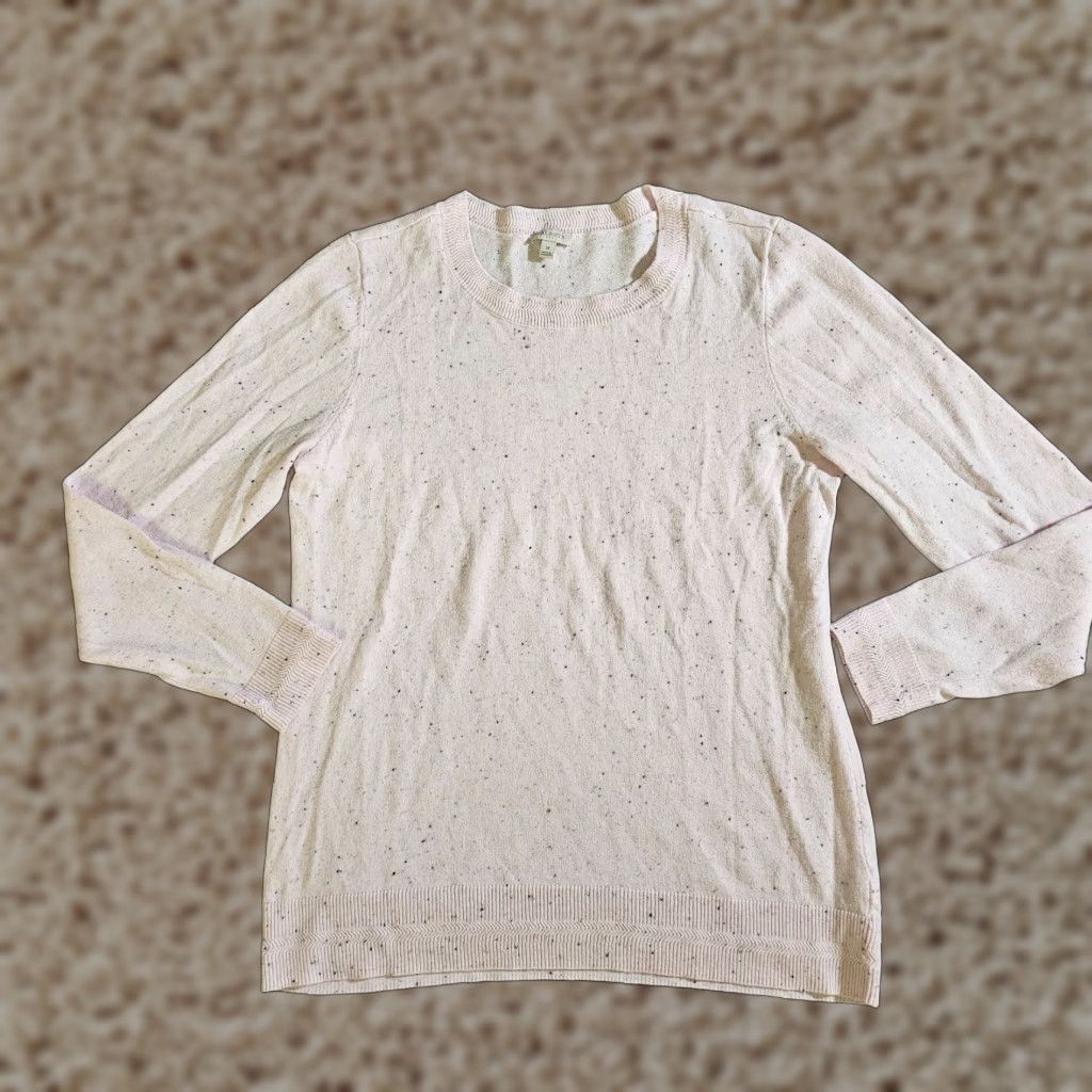 Talbots Talbots Sweater Womens Medium Pink Long Sleeve Round Neck Classic Casual Career Shirt Size M / US 6-8 / IT 42-44 - 1 Thumbnail