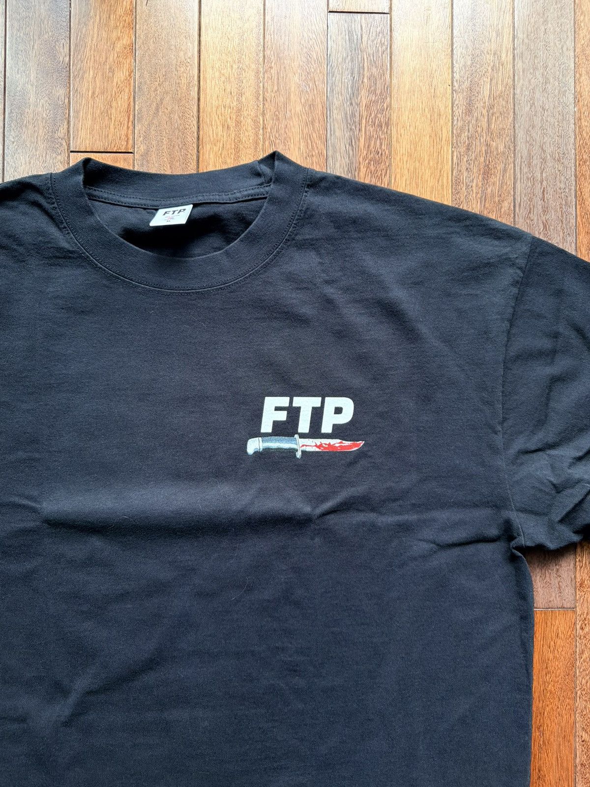 Fuck The Population FTP FUCK THE POPULATION GHOSTFACE LOGO TEE - XL - BLACK Size US XL / EU 56 / 4 - 2 Thumbnail