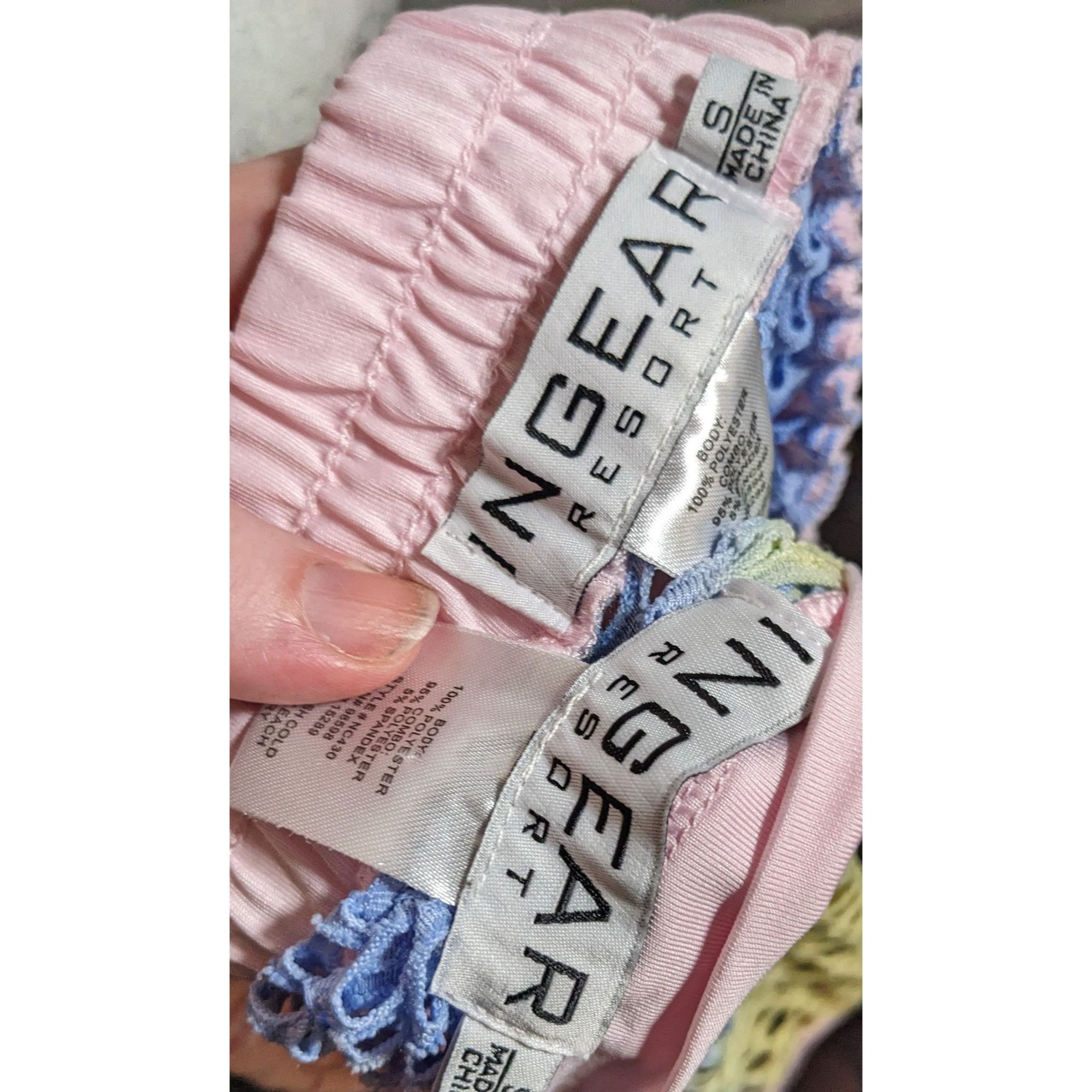 Other InGear Resort Mermaidcore Pastel Rainbow Two Piece Swim Cove Size ONE SIZE - 8 Thumbnail