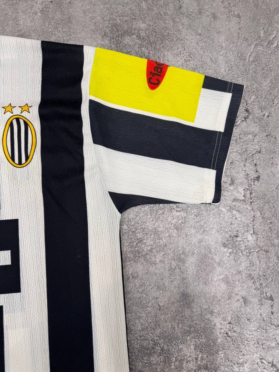 Lotto Sport Lotto Juventus 2000-01 Men's Home Football Jersey BlackWhite Size US L / EU 52-54 / 3 - 3 Thumbnail