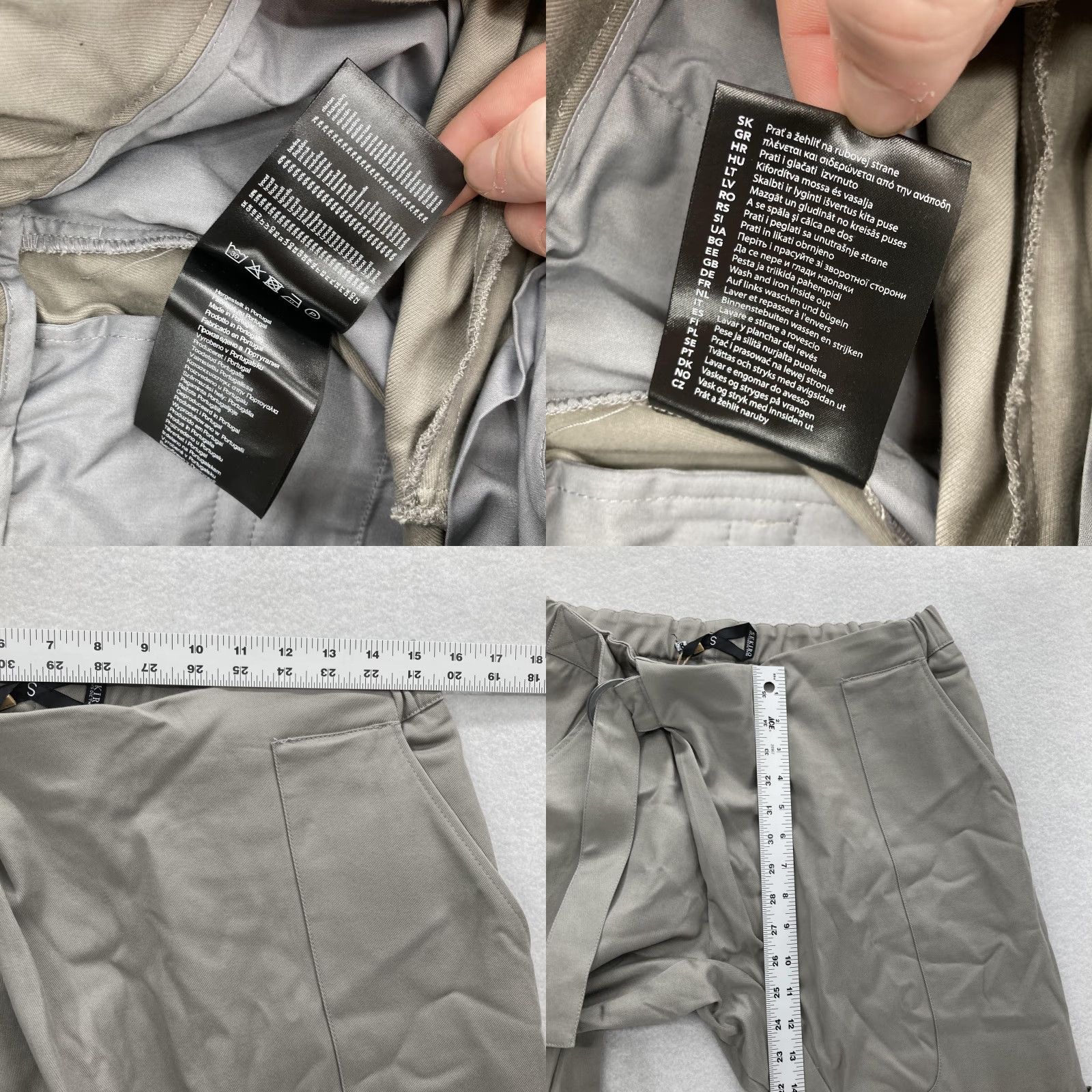 Vintage VINTAGE Ark/8 Sekiro Shinobi Tech Pants Mens S Gray Gull Techwear Jogger Shadows NWT Size US 29 - 8 Thumbnail