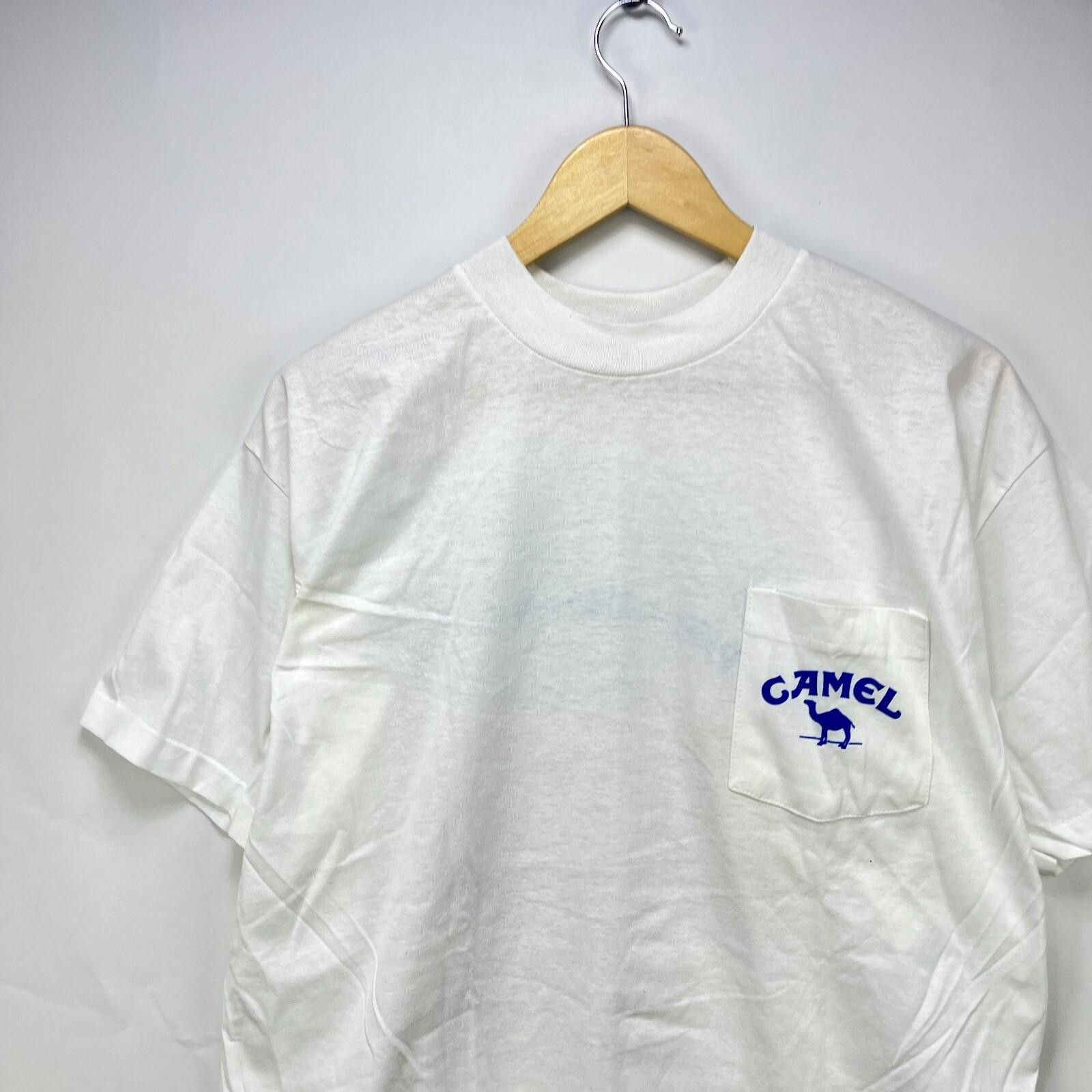 Camel Vintage 90s A Pack Camel Cigarettes Pocket T-Shirt NEW XL Size US XL / EU 56 / 4 - 7 Thumbnail