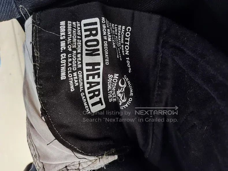 Iron Heart Iron Heart Jeans Size US 34 / EU 50 - 7 Thumbnail