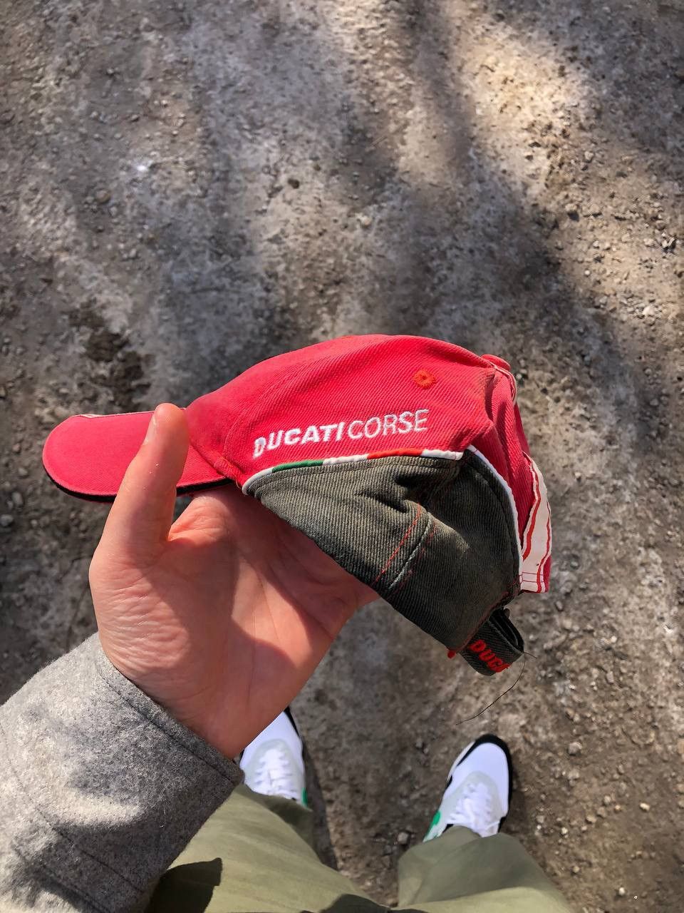 Ducati × Vintage VERY RARE DUCATI CORSE MOTORCYCLE CAP RACING BIKE RETRO 90s Size ONE SIZE - 7 Thumbnail