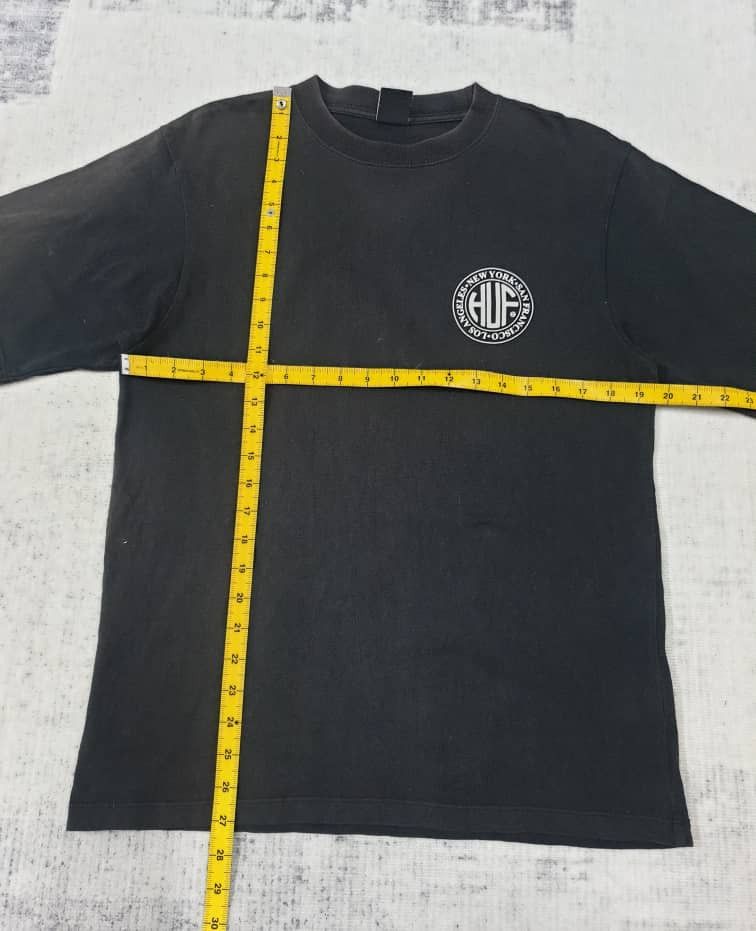 Huf Huf HUFWORLDWIDE Faded black Shirt Size US M / EU 48-50 / 2 - 7 Thumbnail