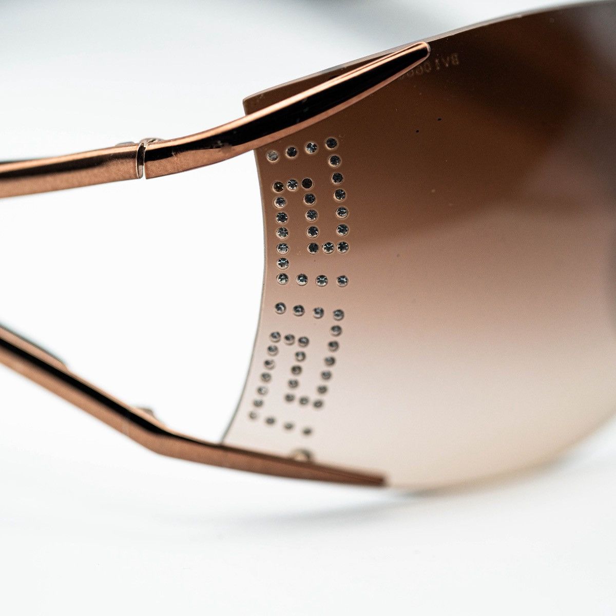 Versace Vintage y2k Versace shield sunglasses Size ONE SIZE - 8 Thumbnail