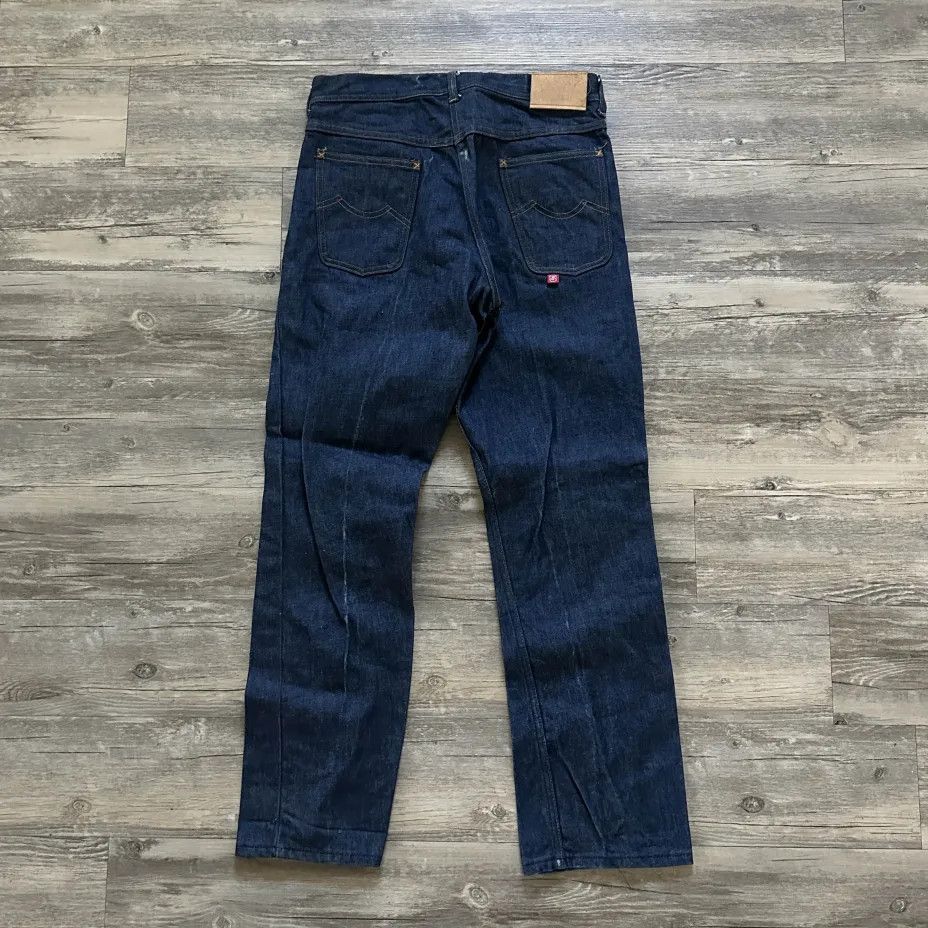 JCPenney Vintage 70s Tuff Nut Dark Wash Denim Jeans Size 32X31 Size US 32 / EU 48 - 1 Thumbnail