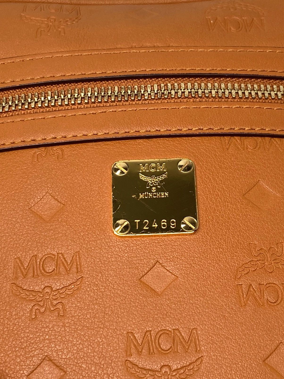MCM MCM Monogram Print Crossbody Bag Size ONE SIZE - 8 Thumbnail