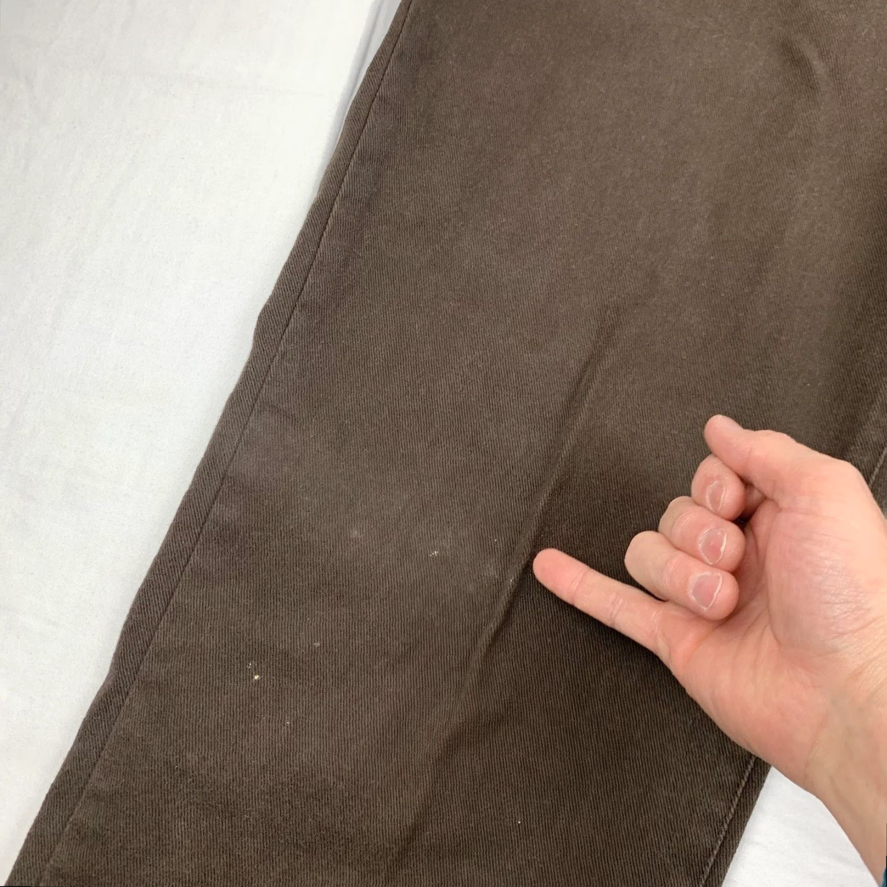 Vintage VINTAGE UNIONBAY Pants Adult 36x30 Baggy Fit Brown Grunge Y2K Men Regular 36in Inseam Size US 36 / EU 52 - 3 Thumbnail