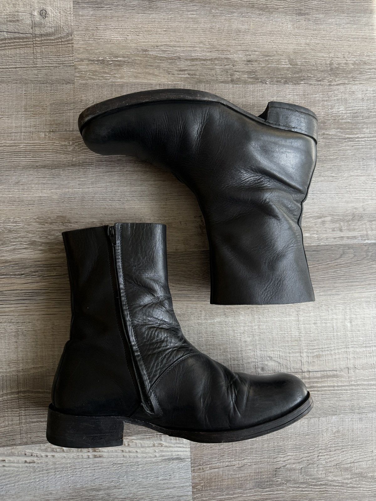 Maison Margiela Maison Margiela Square Toe Boots Size US 9 / EU 42 - 1 Thumbnail