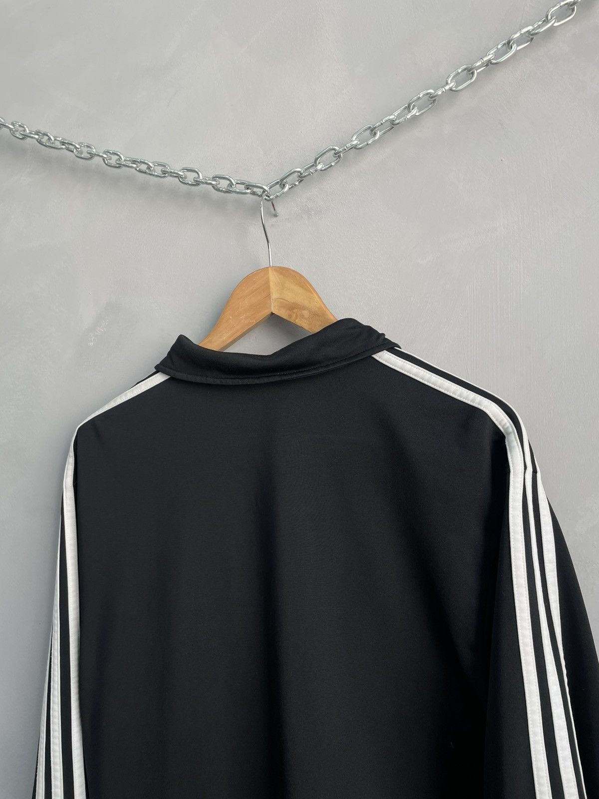 Adidas Adidas original stripped zip sweatshirt hype y2k Size US L / EU 52-54 / 3 - 9 Thumbnail