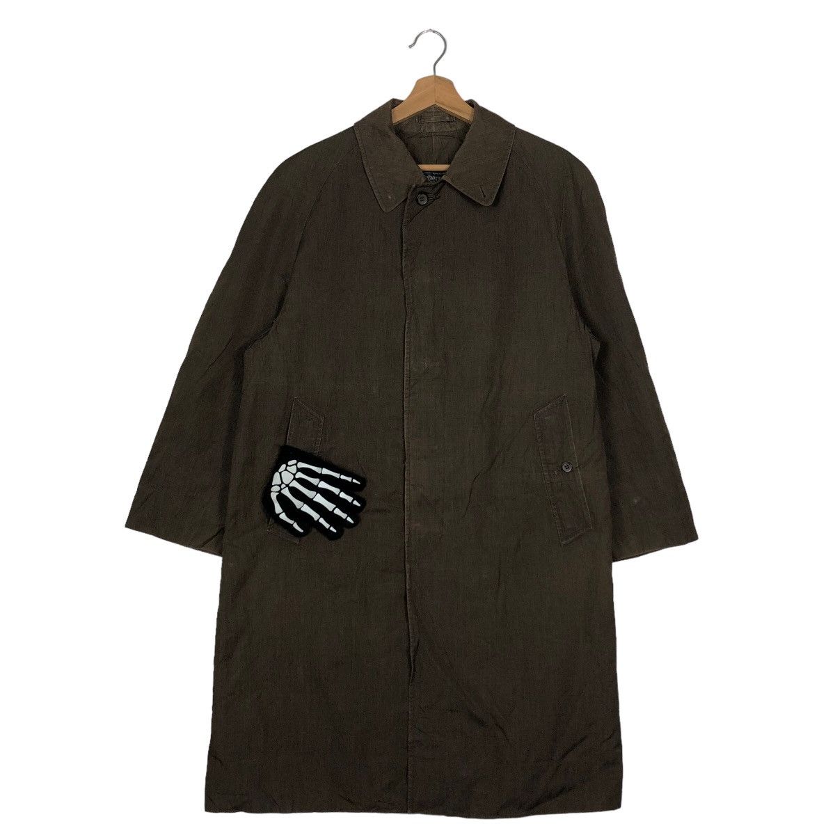 Burberry 🔥90’s Trench Coats Jacket Burberrys London England Size US M / EU 48-50 / 2 - 2 Thumbnail