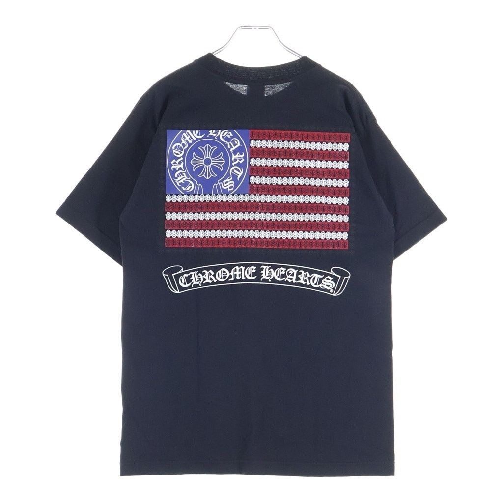Chrome Hearts Chrome Hearts American Flag Dagger T-Shirt
