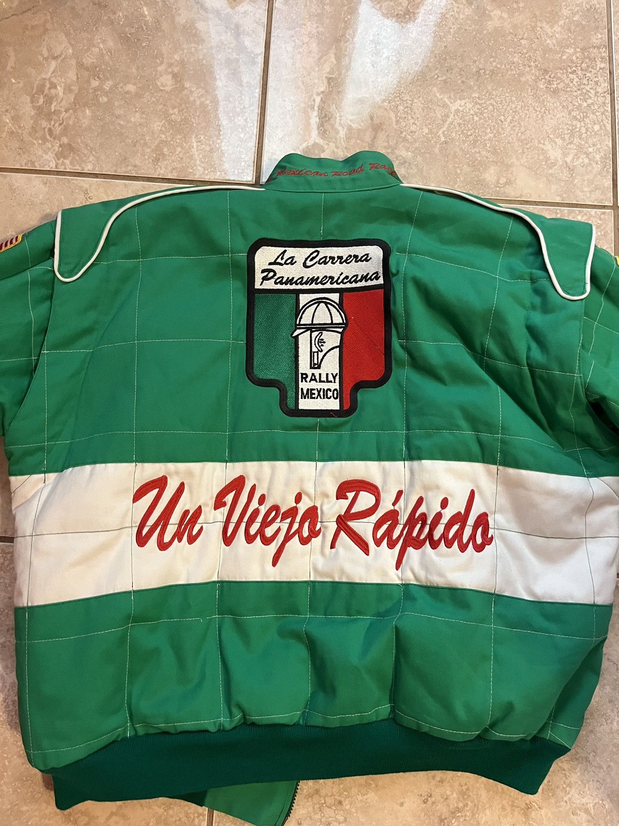 Vintage Vintage Mexican Racing Jacket Size US XL / EU 56 / 4 - 7 Thumbnail