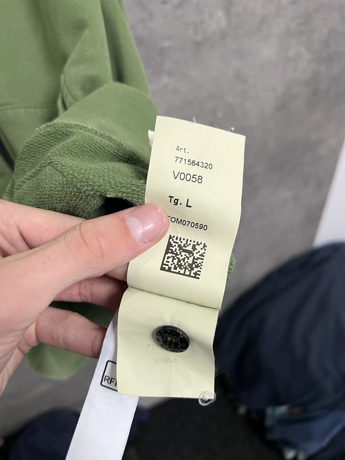 Stone Island Stone Island Zip Up Size US L / EU 52-54 / 3 - 7 Thumbnail