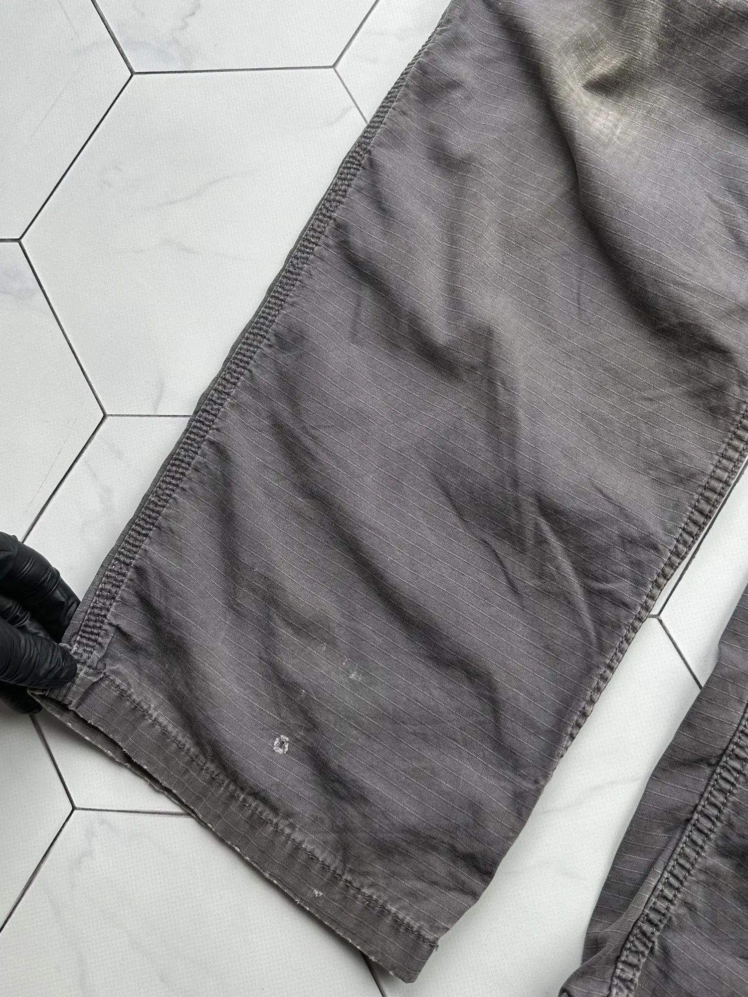 Carhartt Carhartt Thrashed Vintage Cargo Pants (B254) Size US 38 / EU 54 - 4 Thumbnail
