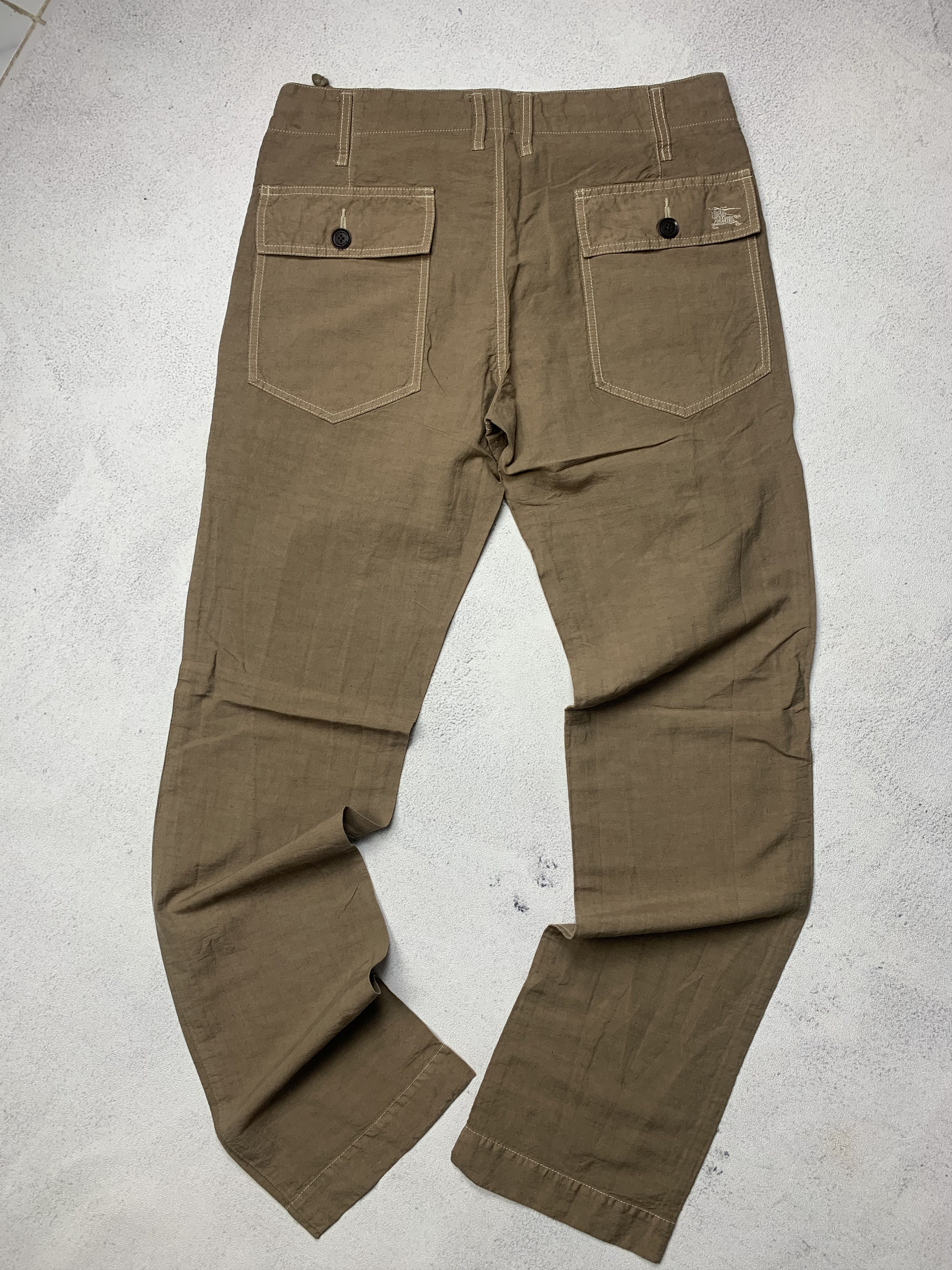 Burberry Burberry London Trousers Pants Size US 34 / EU 50 - 4 Thumbnail