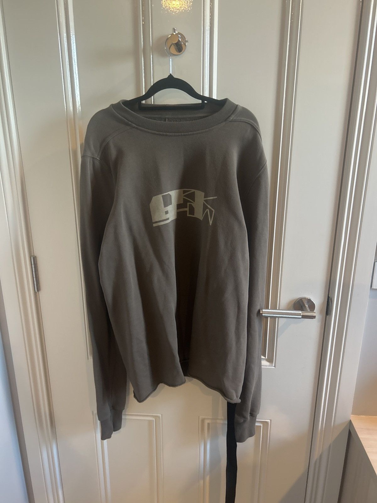 Rick Owens RICK OWENS DRKSHDW graphic crewneck Size US XL / EU 56 / 4 - 1 Thumbnail