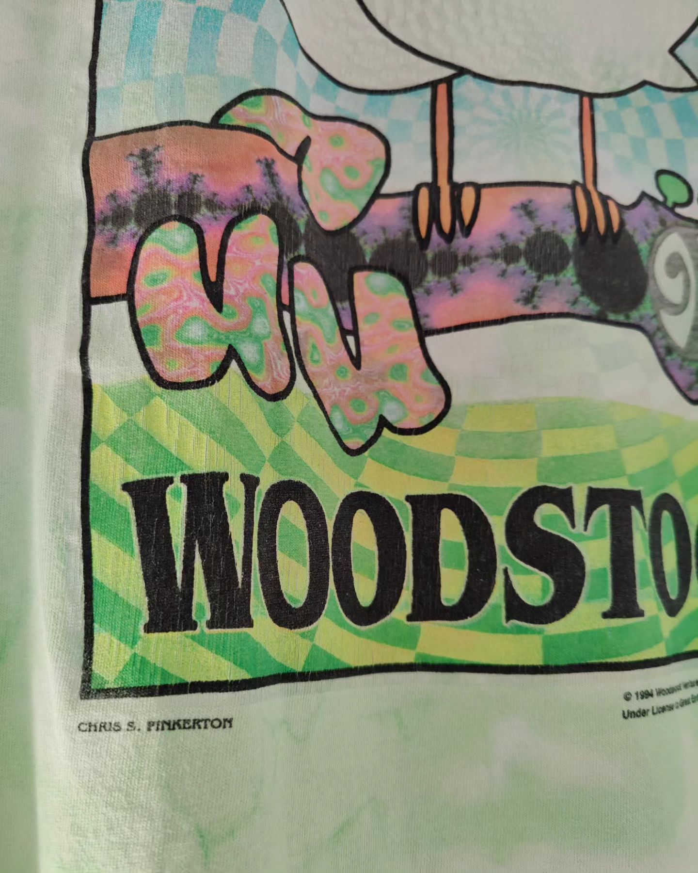 Band Tees × Vintage vintage Woodstock '94 Tie-dye Size US XL / EU 56 / 4 - 4 Thumbnail