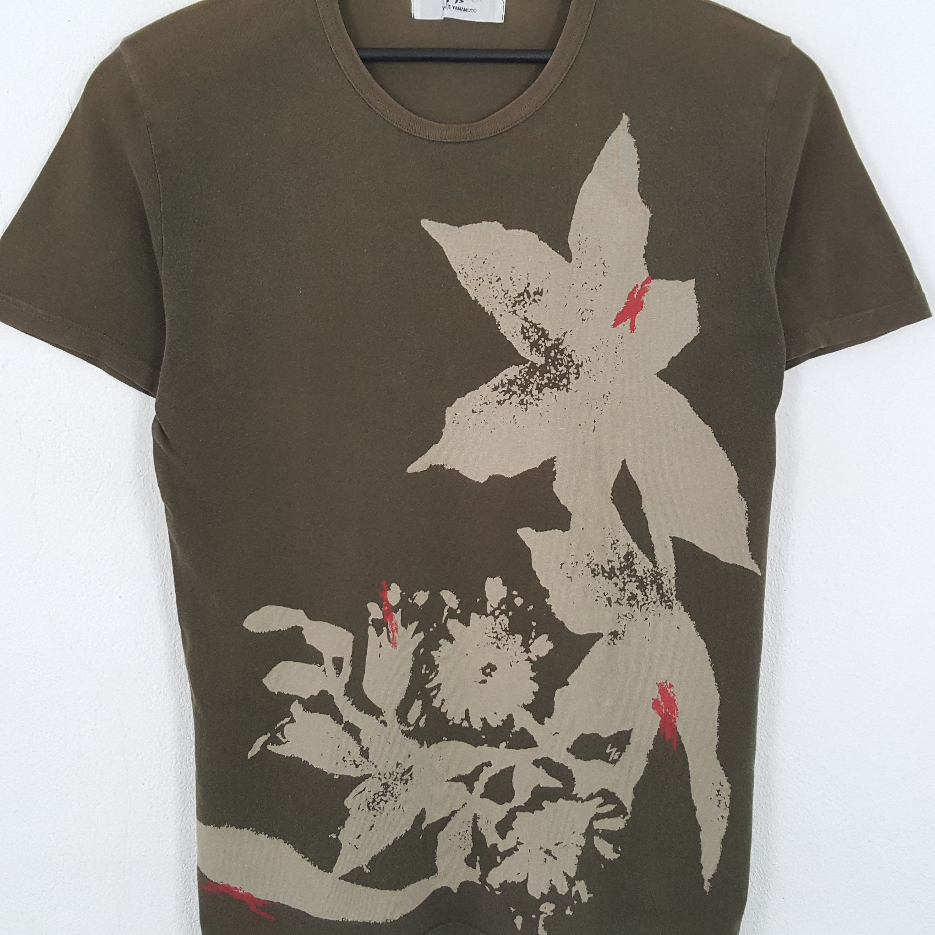 Japanese Brand × Vintage × Yohji Yamamoto YOHJI YAMAMOTO Fashion Style Japanese Designer Tshirt Size US M / EU 48-50 / 2 - 2 Thumbnail