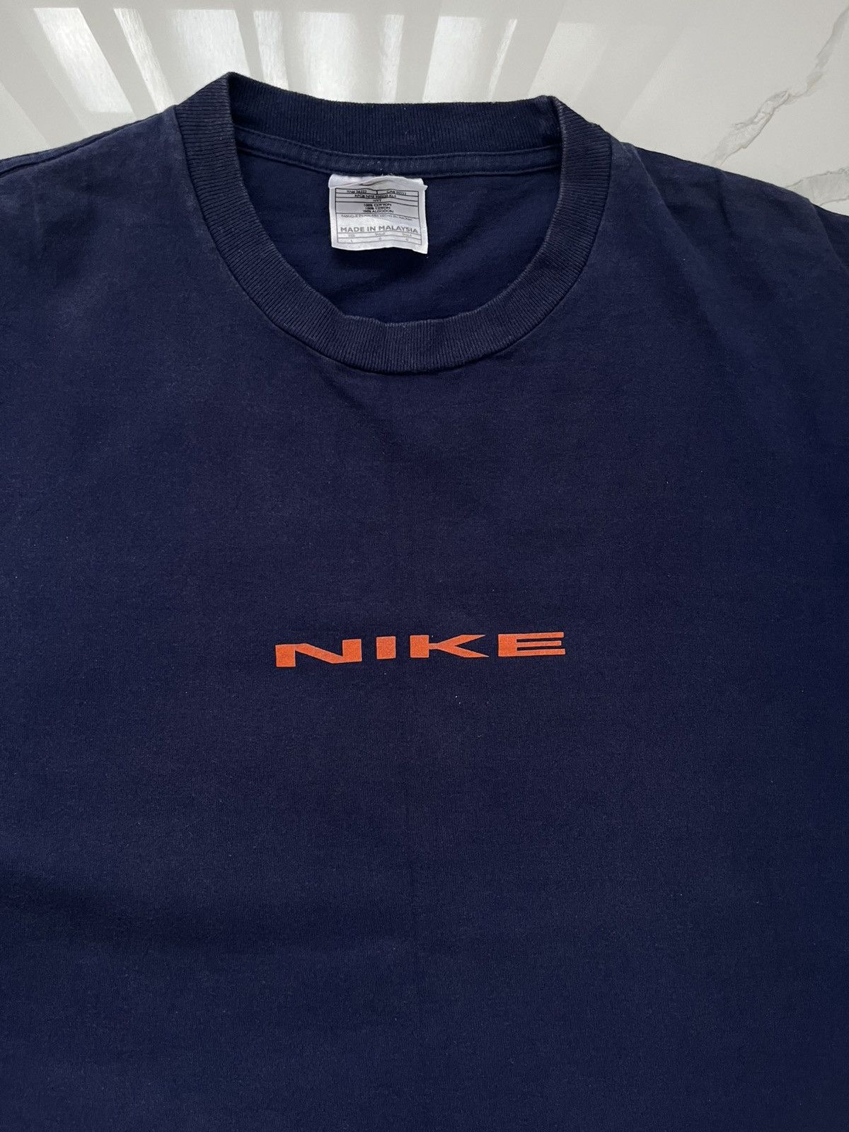 Nike 90’s NIKE RETRO BIG LOGO TEE SPELLOUT SWOOSH Y2K RARE Size US L / EU 52-54 / 3 - 3 Thumbnail