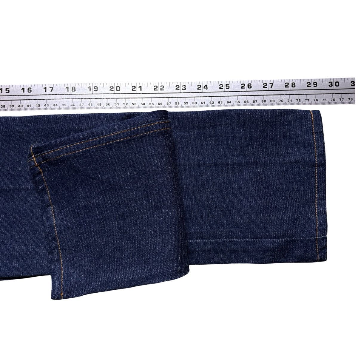 Levi's Vintage 80's Levi's 705 Girls Jeans 22x28 10 Dark Wash NOS Size 22" - 6 Thumbnail