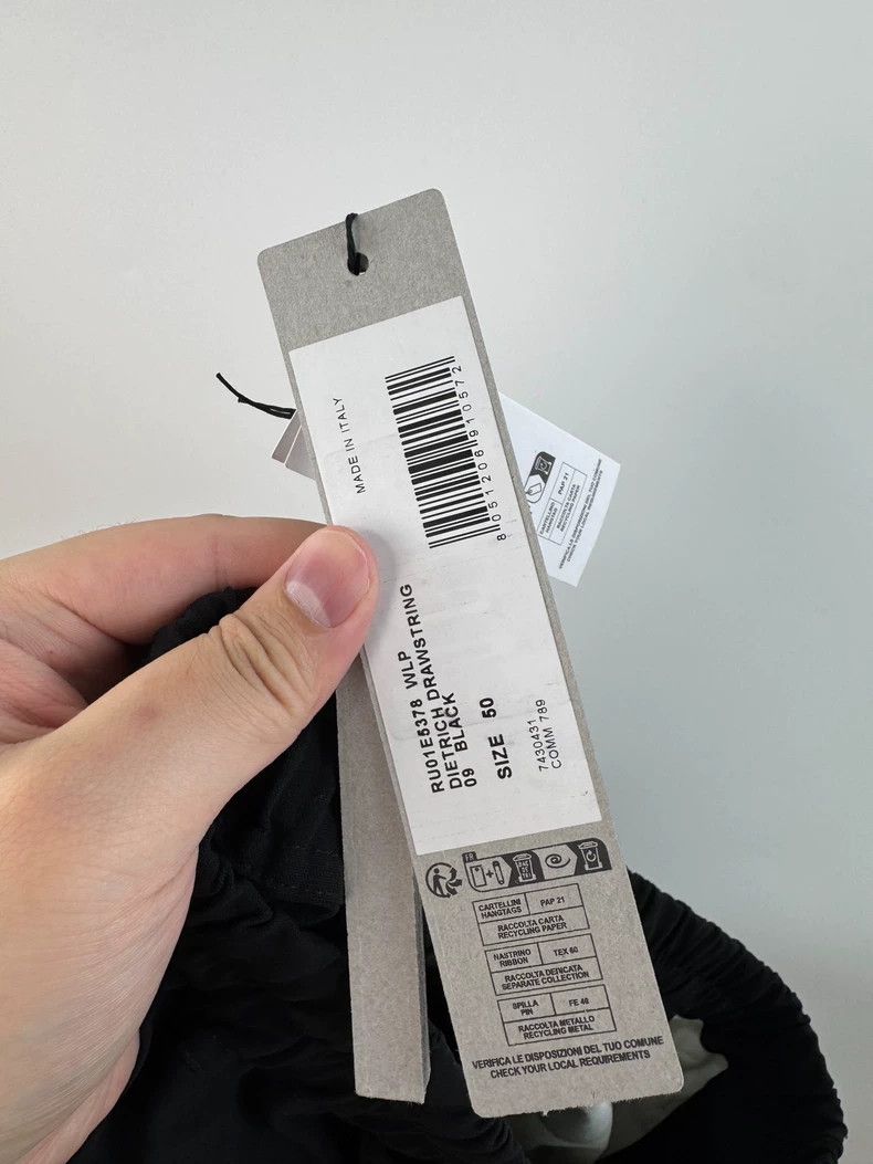 Rick Owens Rick Owens Wide-leg draw sting pants Size US 40 / EU 56 - 6 Thumbnail