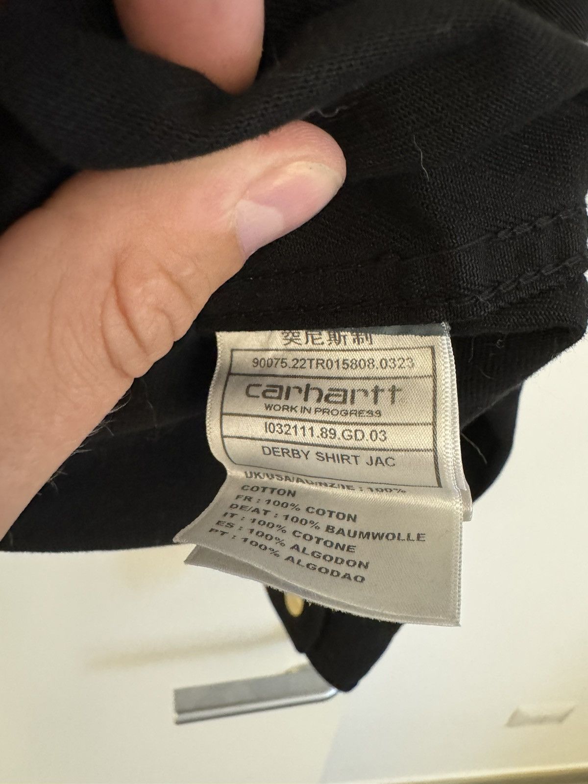 Carhartt Wip Carhartt Derby Jacket Size US M / EU 48-50 / 2 - 5 Thumbnail