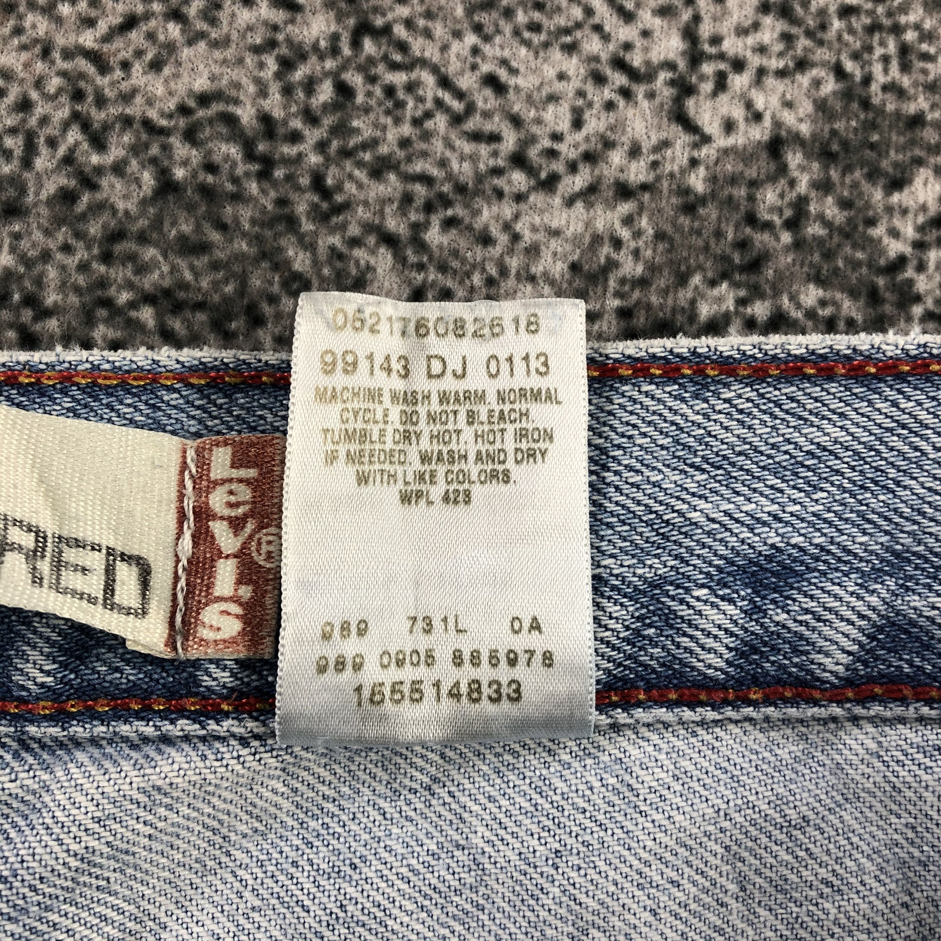 Levi's Vintage Levis 550 Jeans Medium Wash Denim KJ844 Size US 32 / EU 48 - 12 Thumbnail